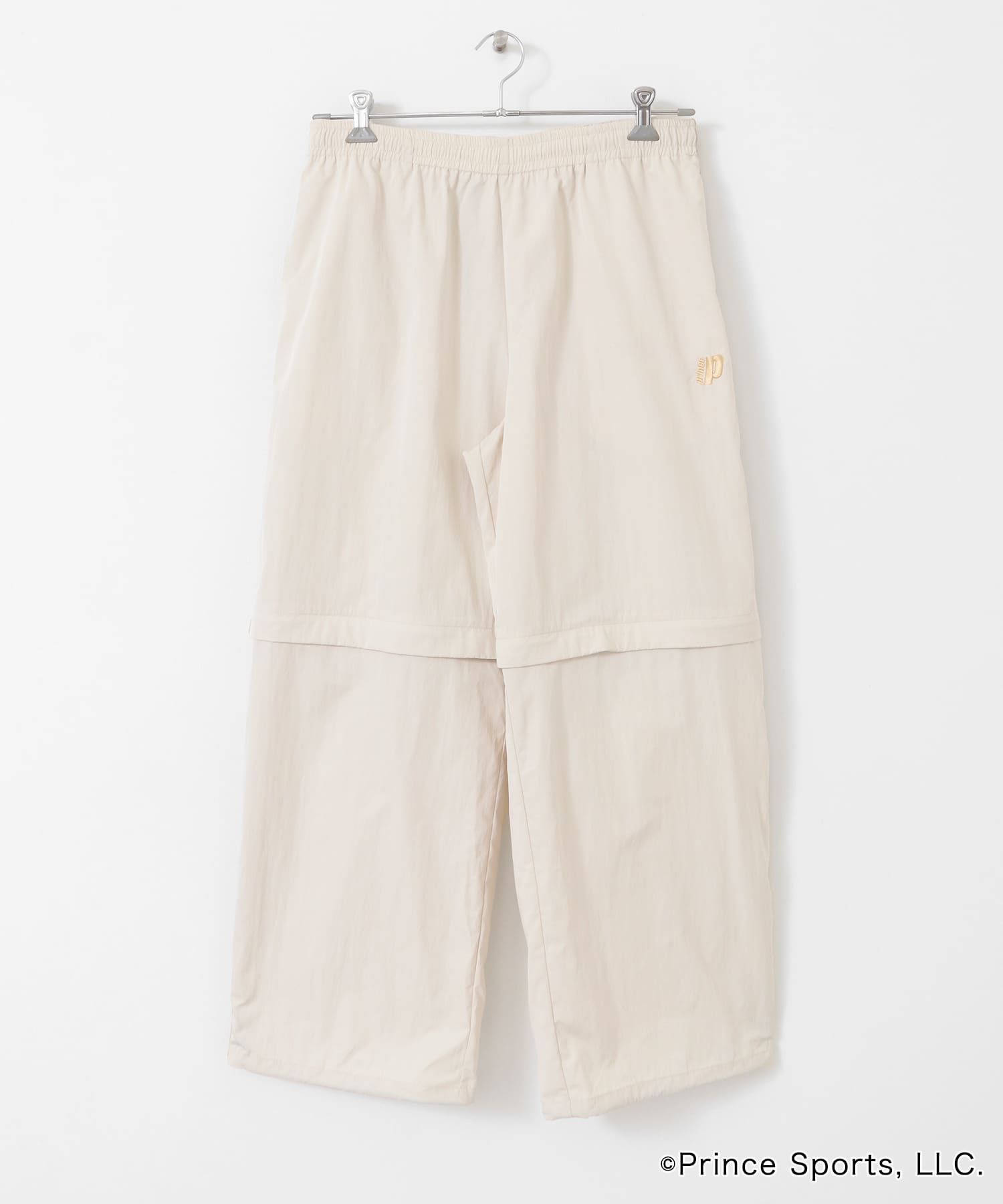 『別注』prince　2WAYトラックパンツ GRG×BEG M