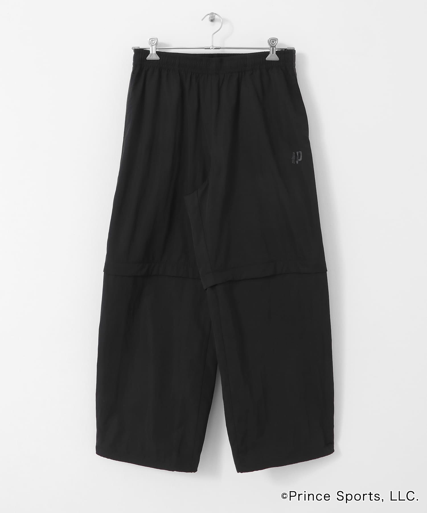 『別注』prince　2WAYトラックパンツ BLK×CHA M