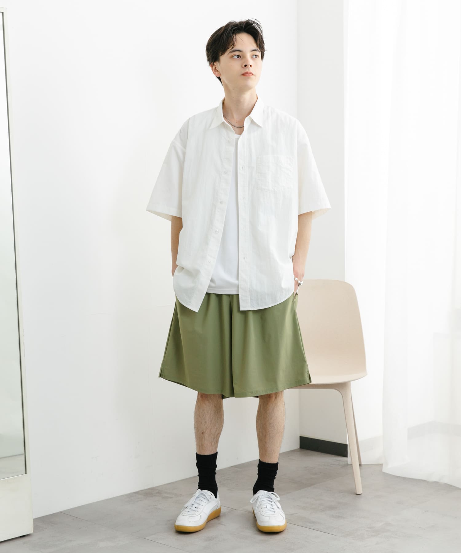 身長：173cm サイズ：L