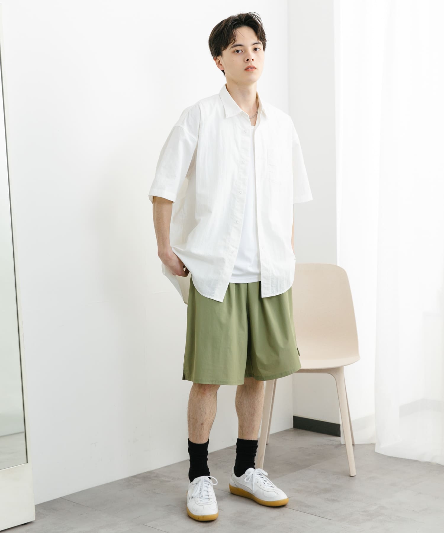 身長：173cm サイズ：L