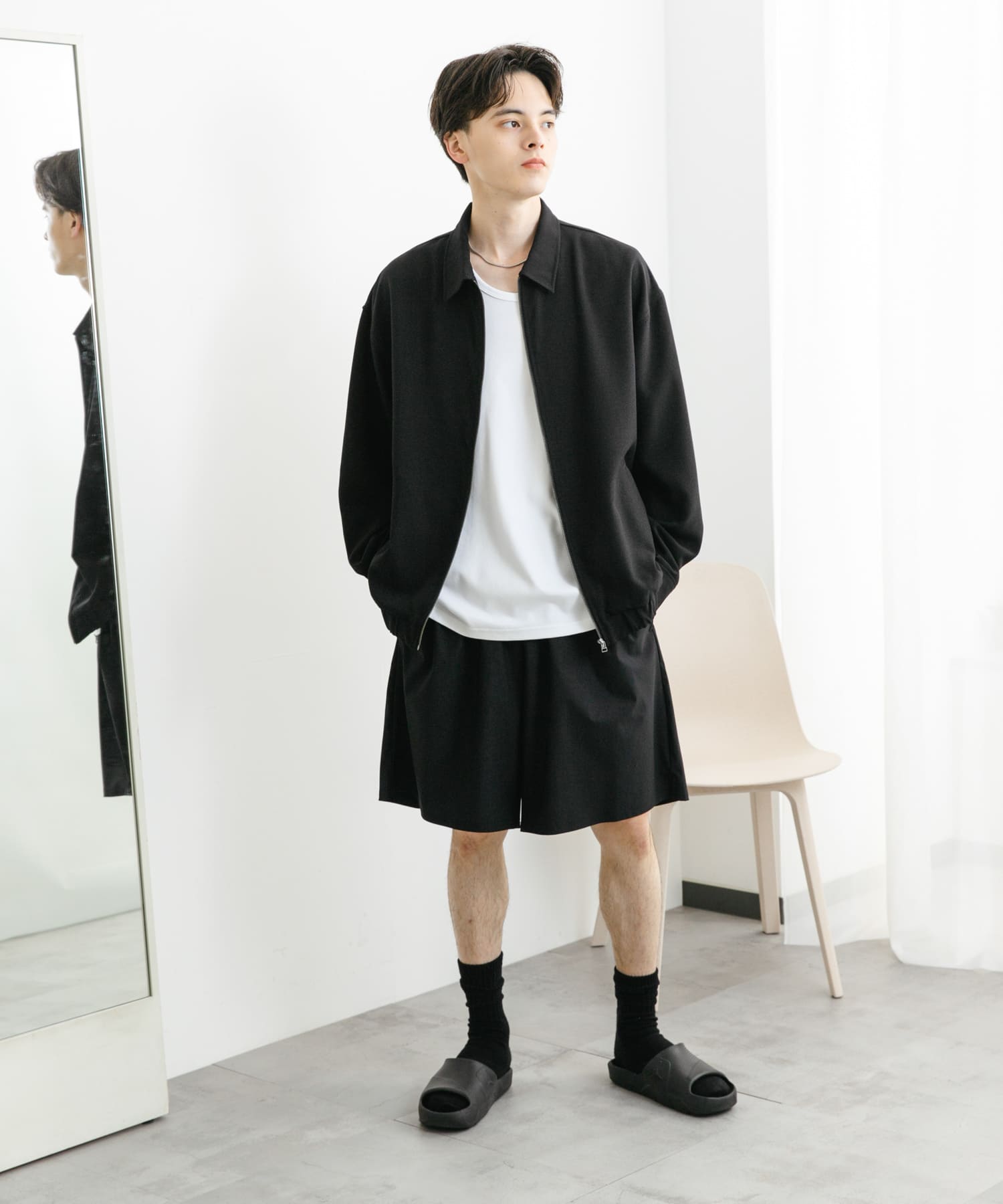 身長：173cm サイズ：L