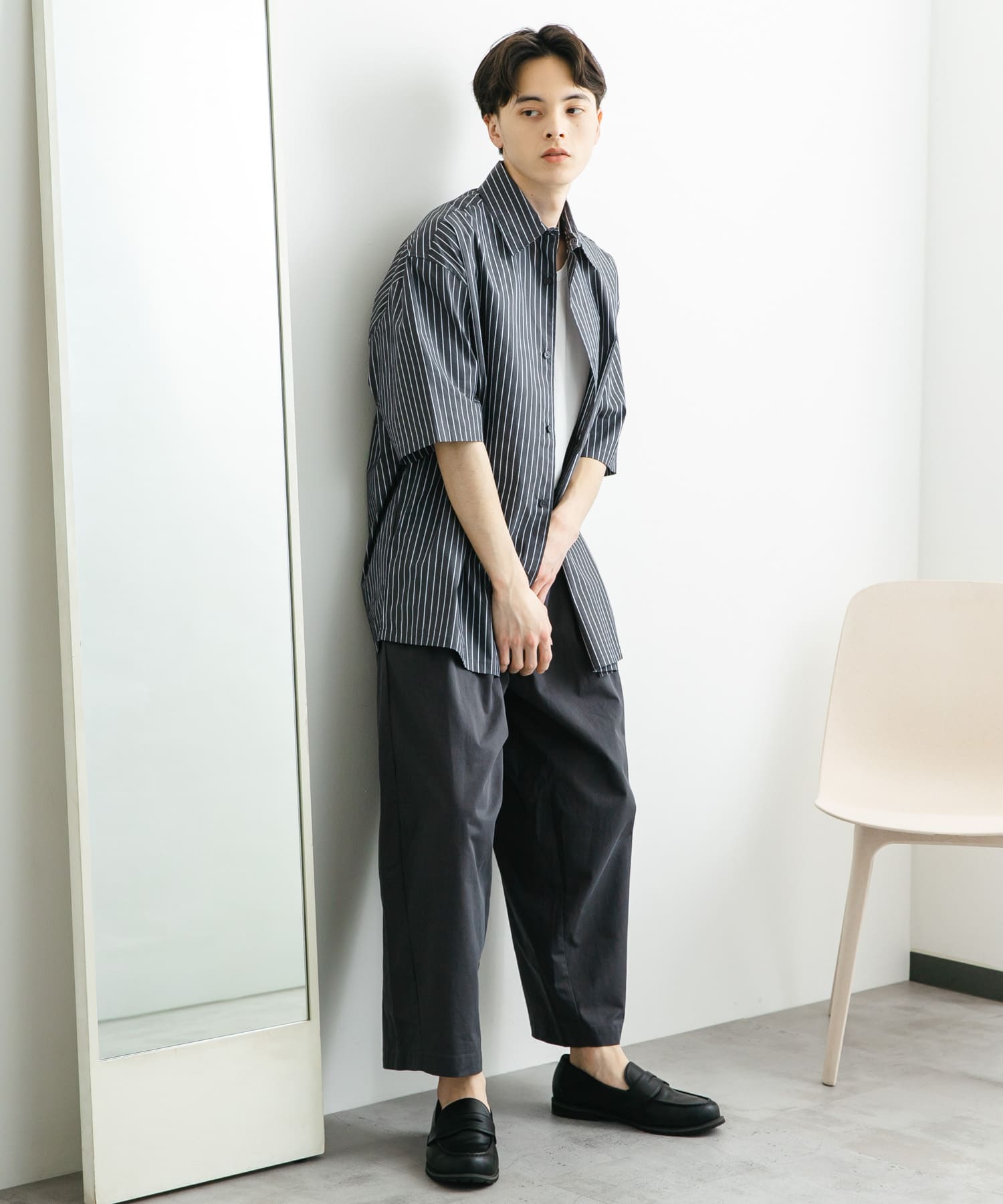 身長：173cm サイズ：L