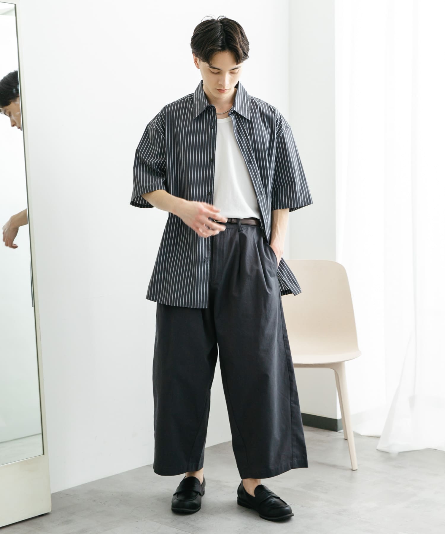 身長：173cm サイズ：L