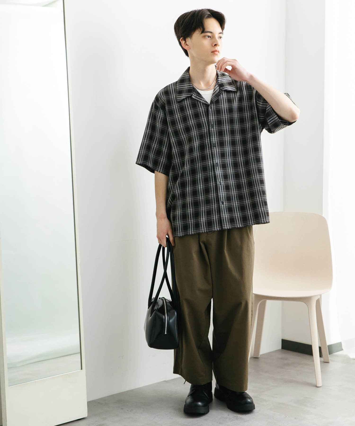 身長：173cm サイズ：L