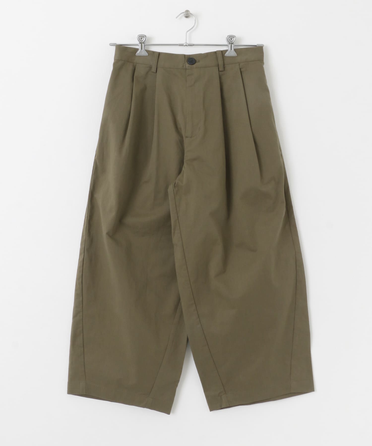 バレルレッグチノパンツ BROWN M