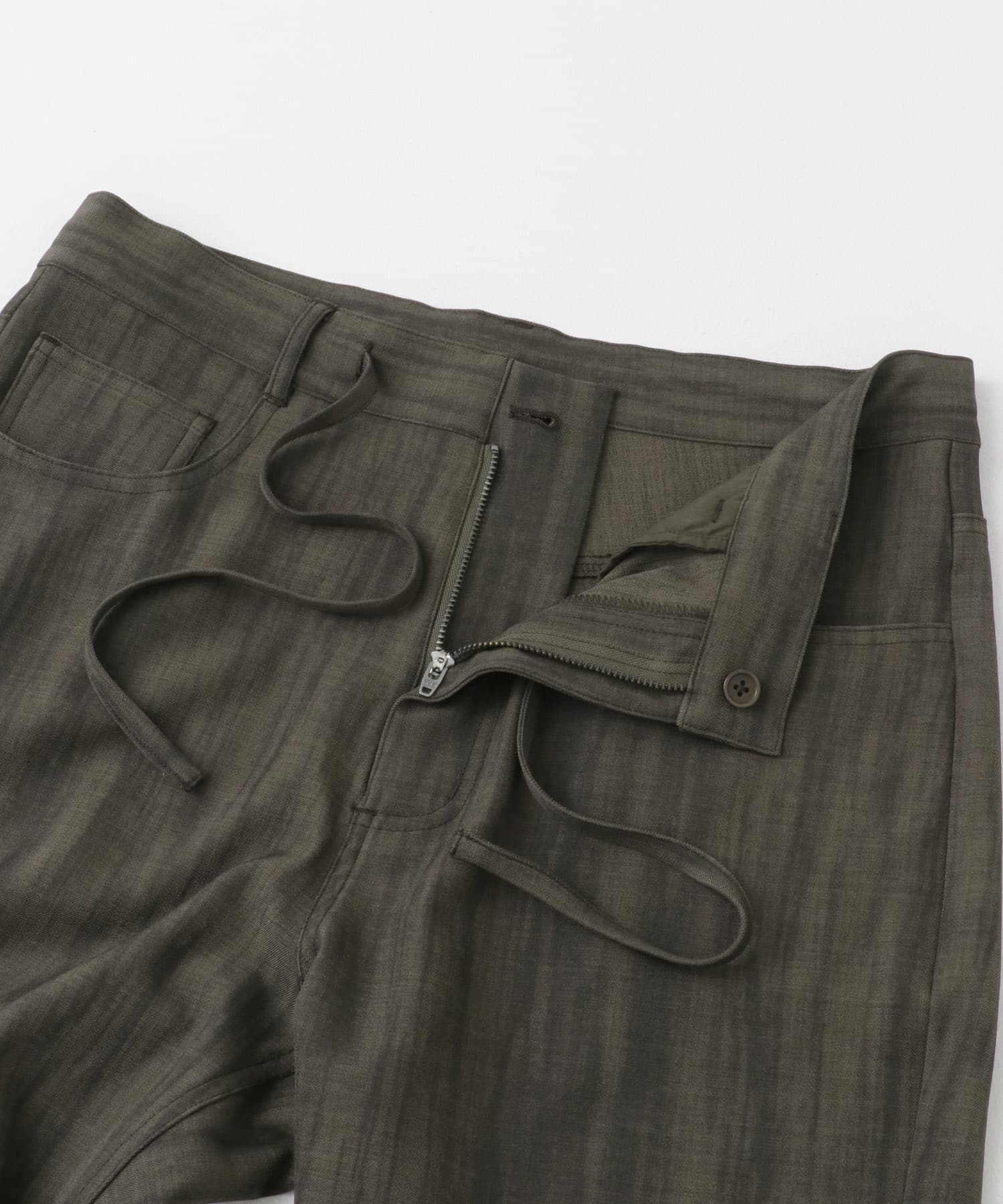 シャドースラブフレアパンツ KHAKI M
