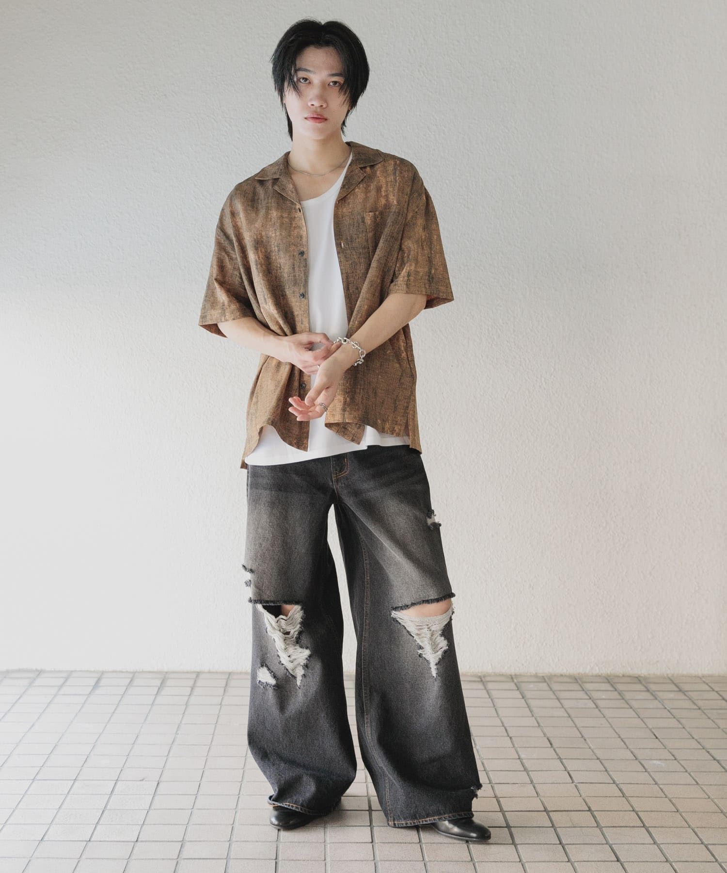 身長：176cm サイズ：L