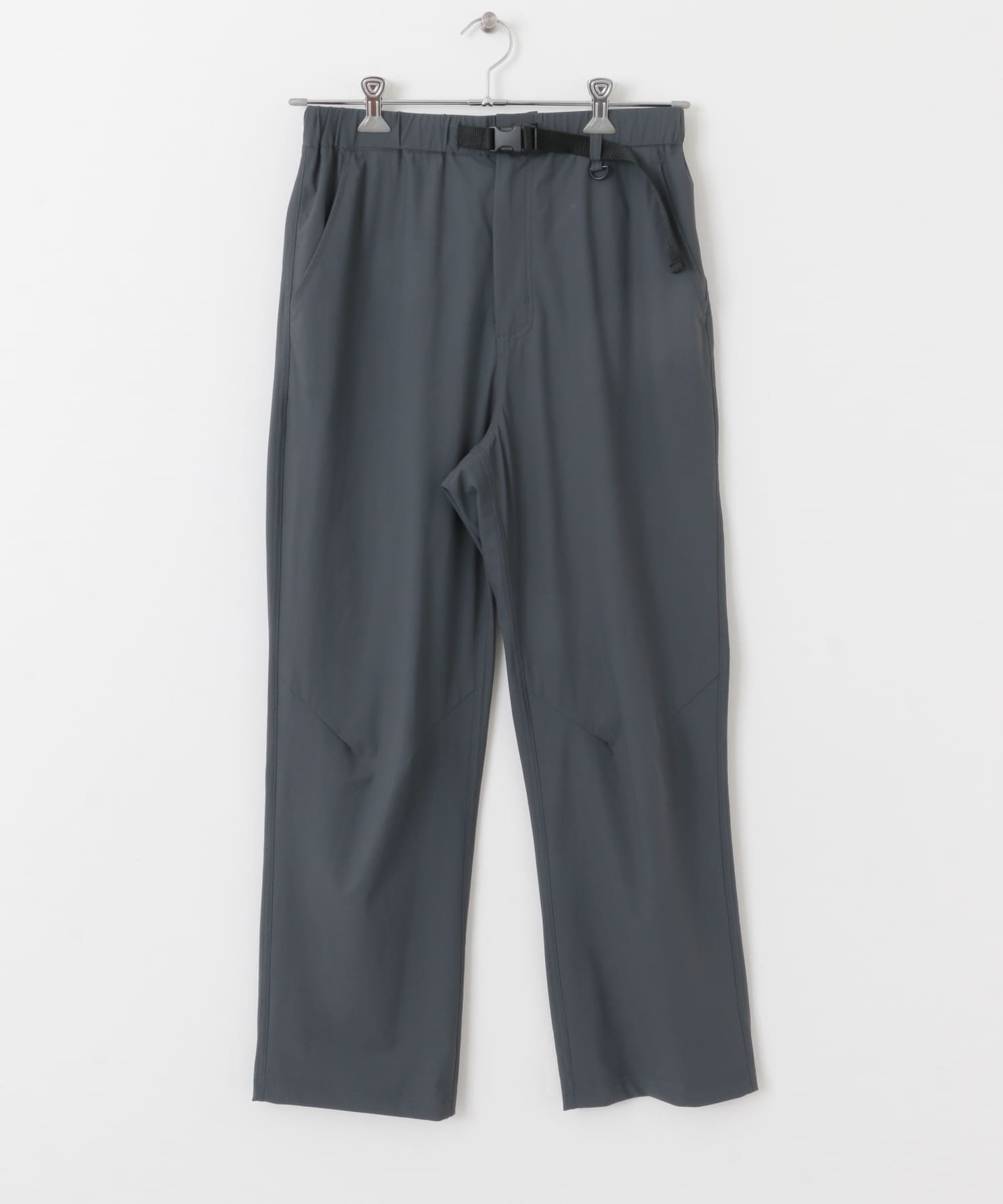 4WAYストレッチウェビングベルトパンツ CHARCOAL M