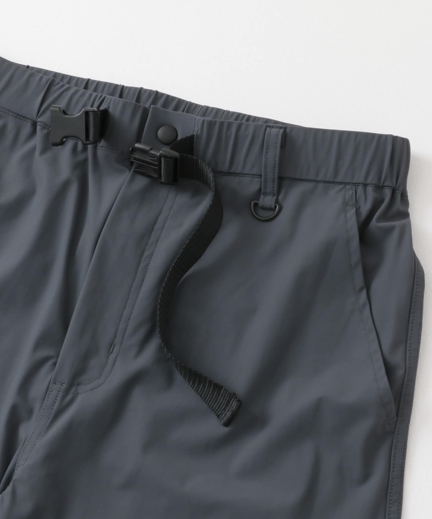 4WAYストレッチウェビングベルトパンツ CHARCOAL M