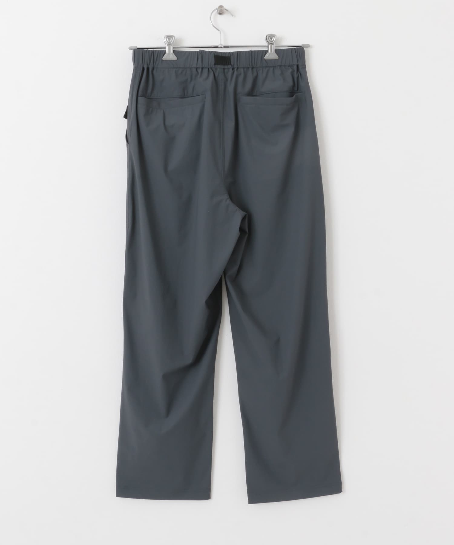 4WAYストレッチウェビングベルトパンツ CHARCOAL M