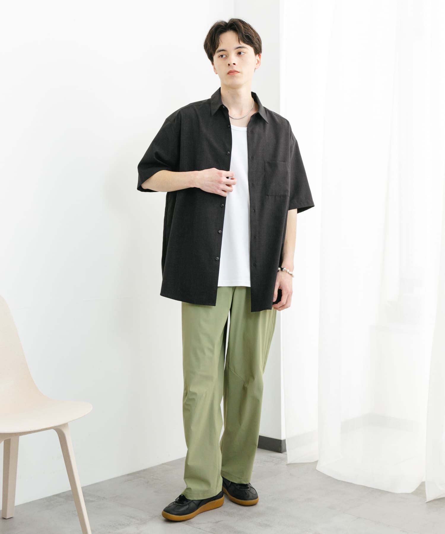 身長：173cm サイズ：L