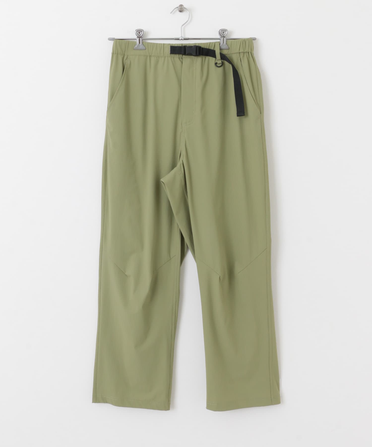 4WAYストレッチウェビングベルトパンツ L.KHAKI M