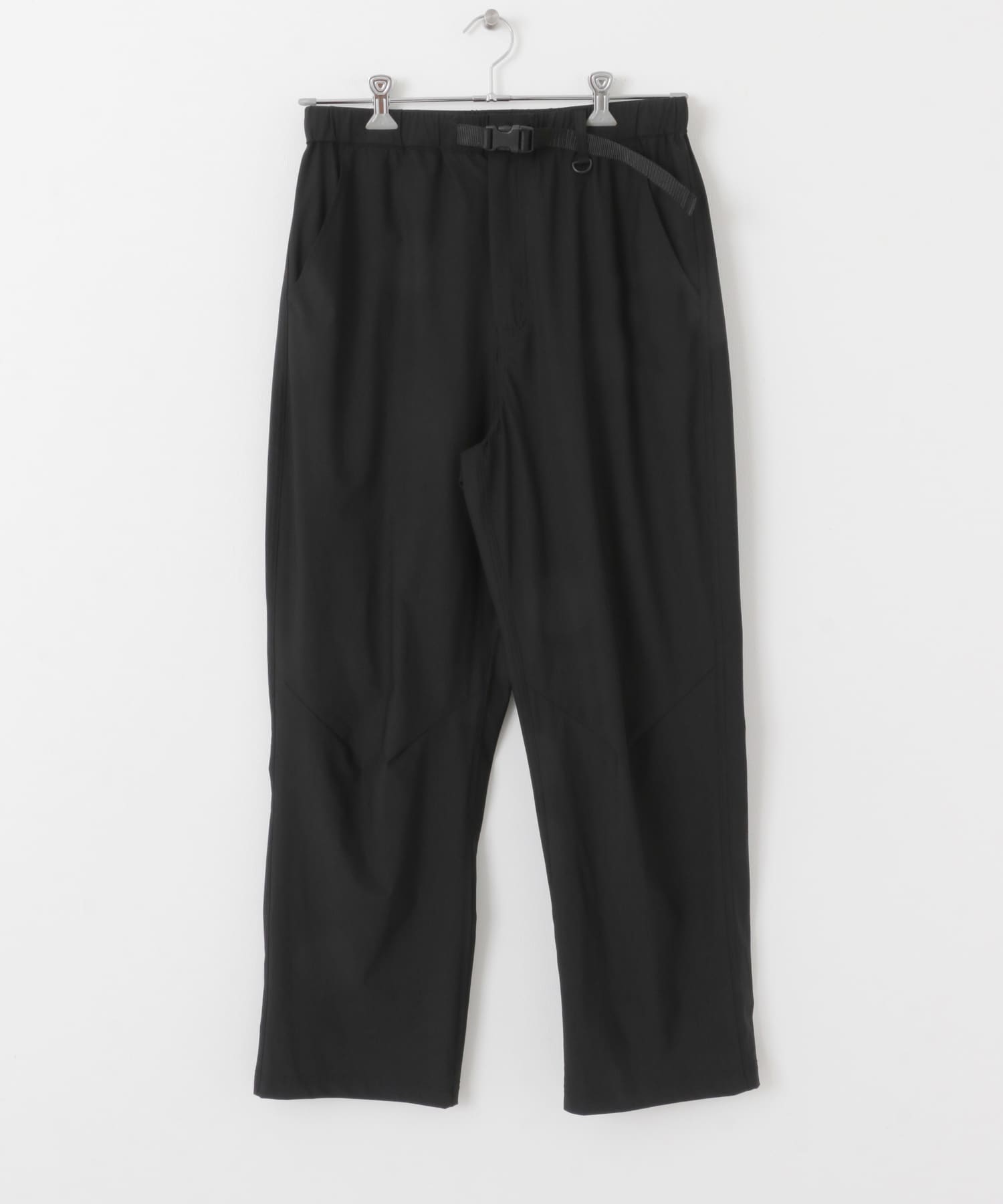 4WAYストレッチウェビングベルトパンツ BLACK M
