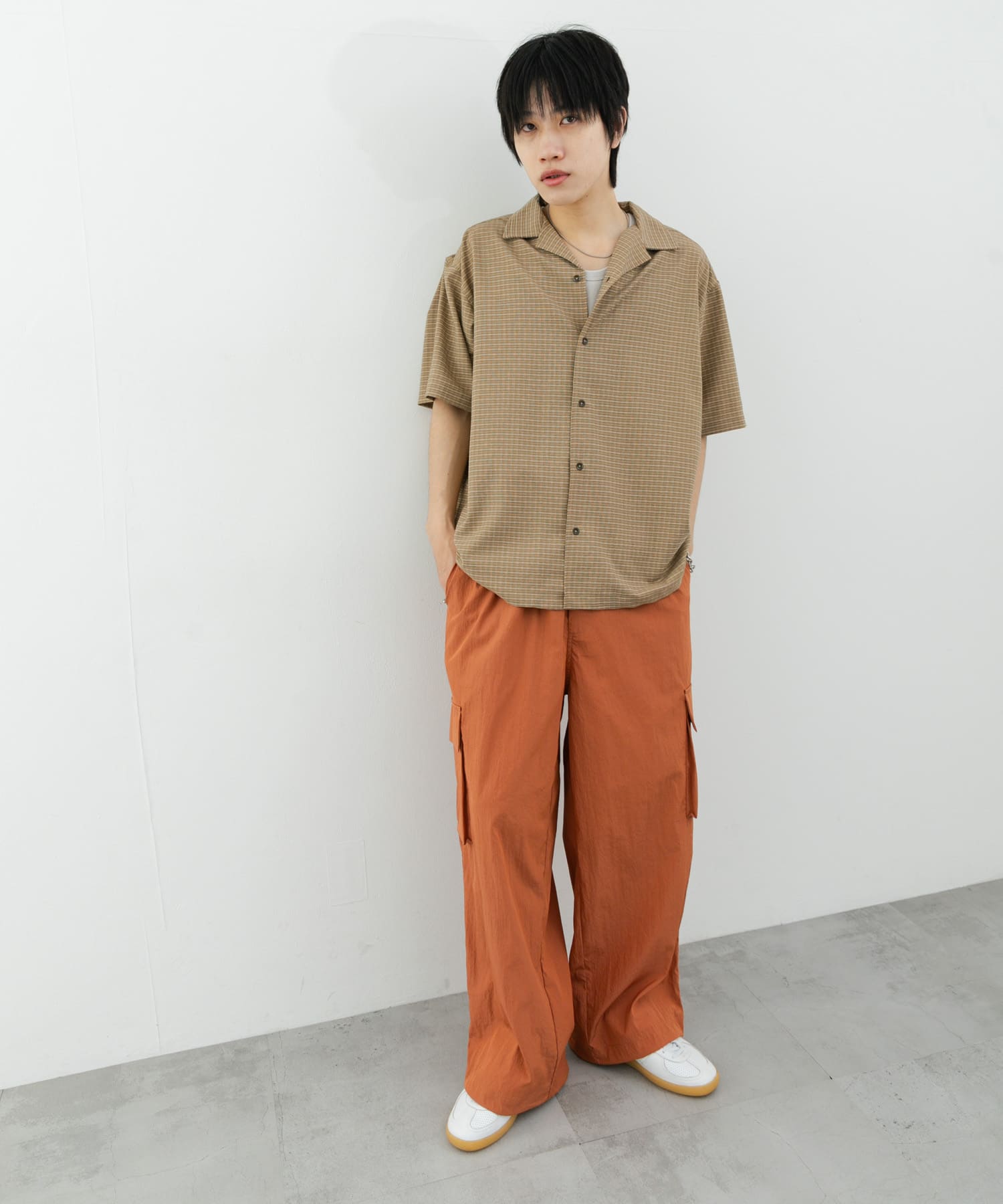 身長：176cm サイズ：L