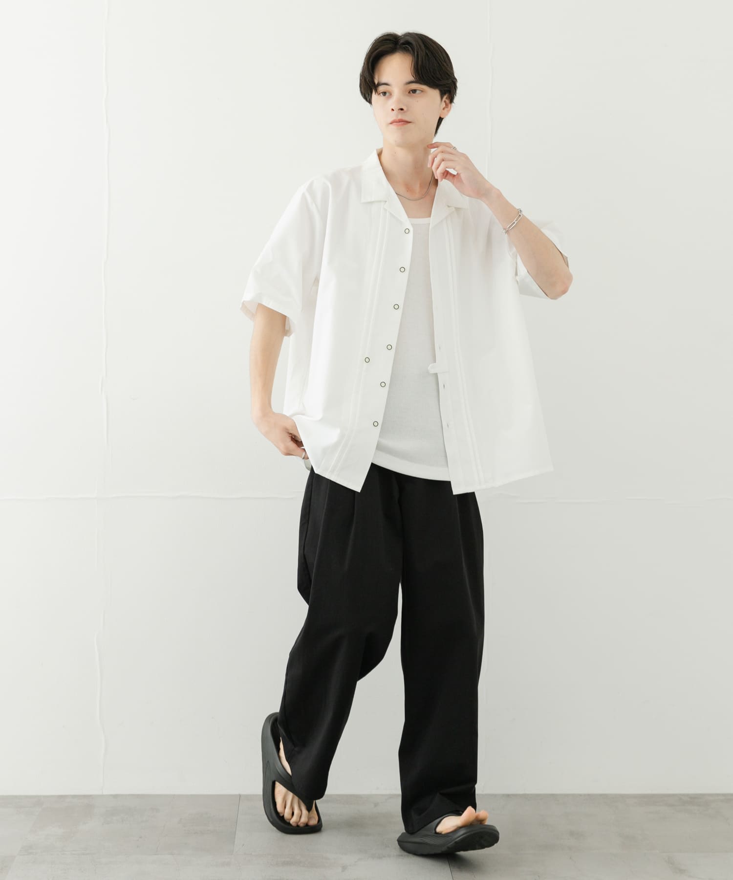 身長：173cm サイズ：L