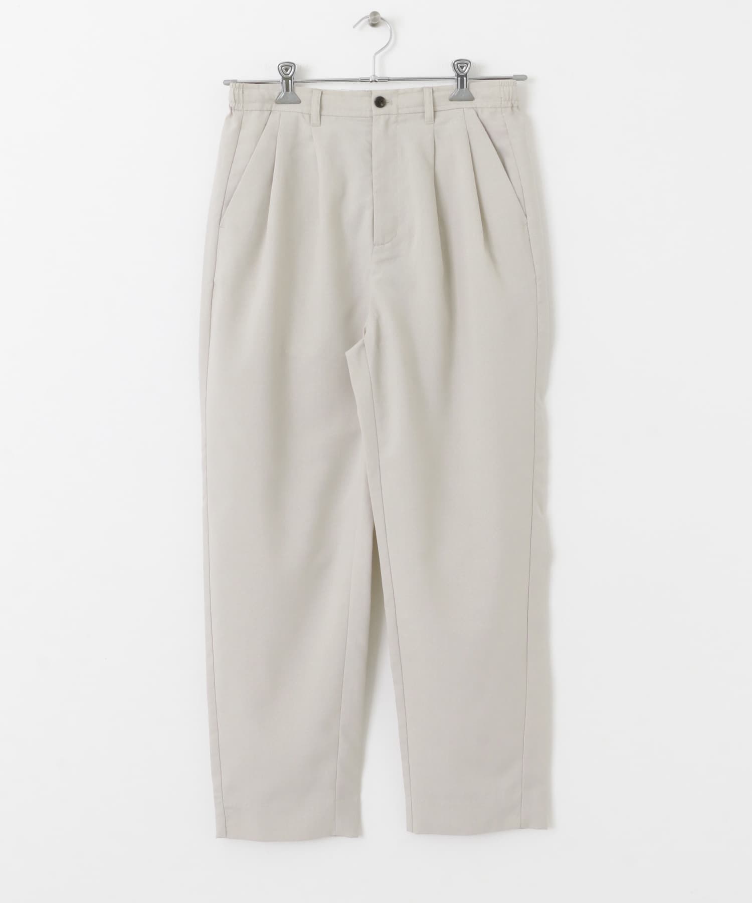 『速乾』クイックドライタックテーパードパンツ GREIGE S