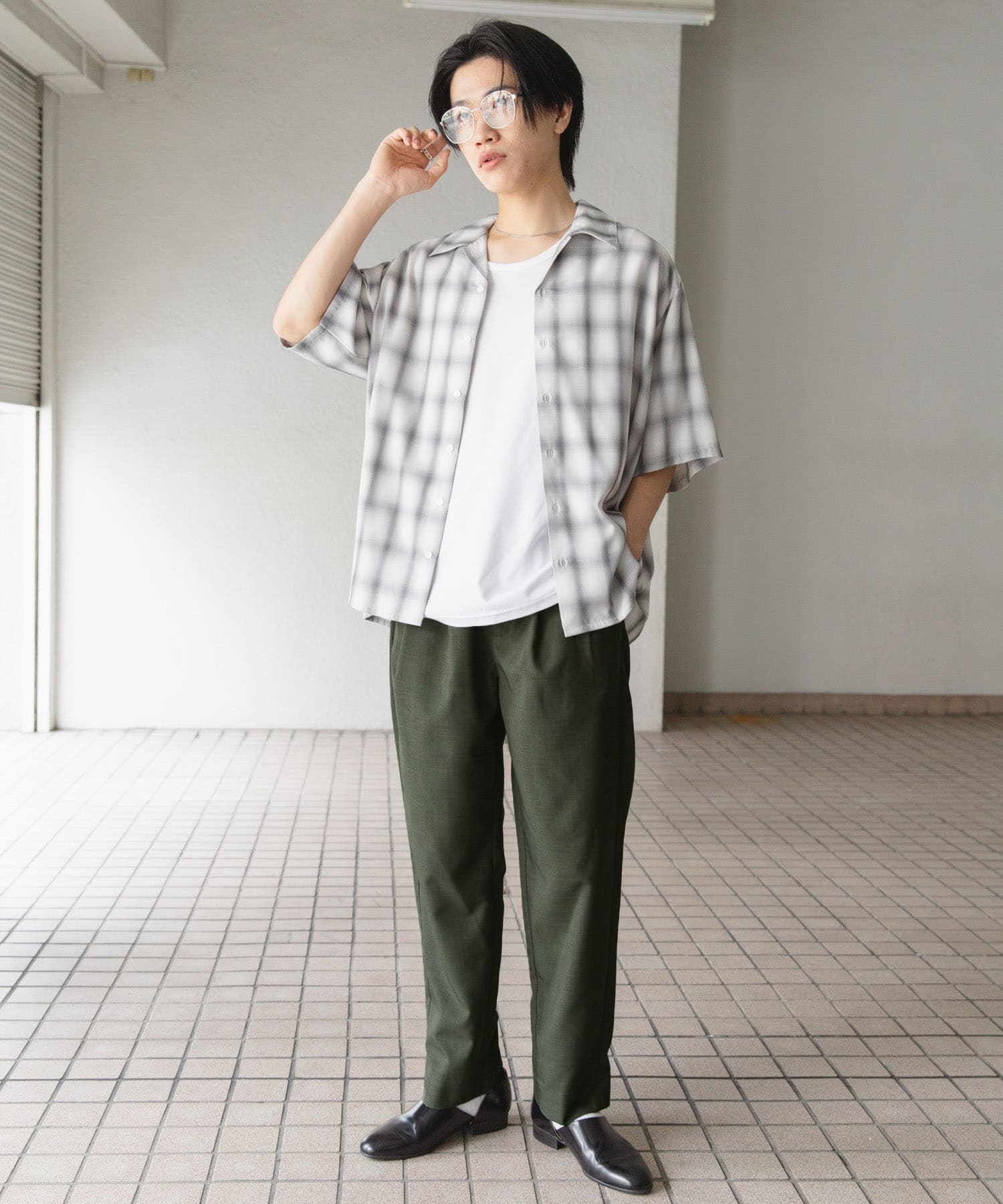 身長：176cm サイズ：L