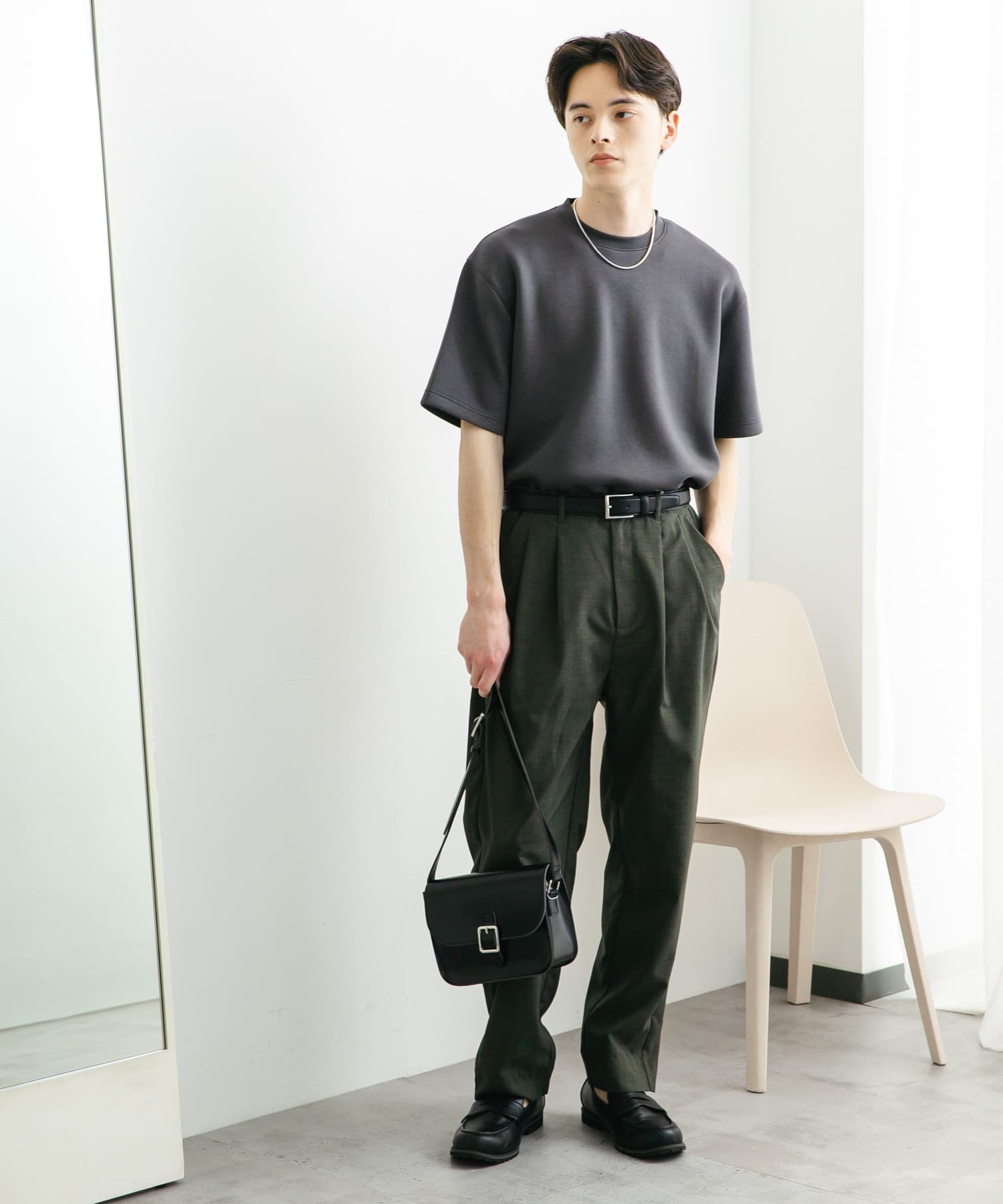 身長：173cm サイズ：L