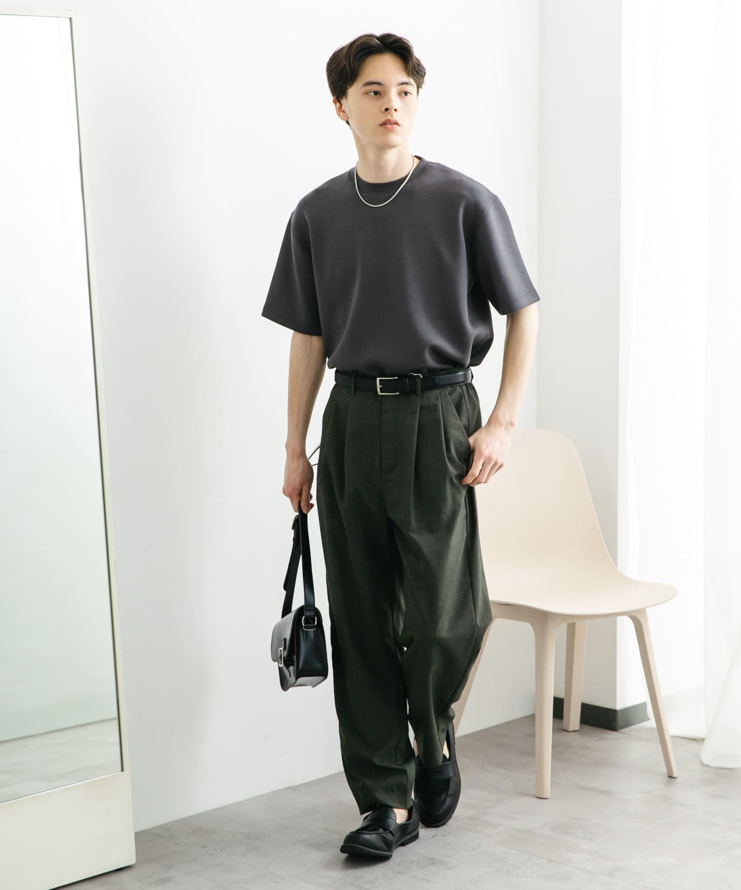 身長：173cm サイズ：L
