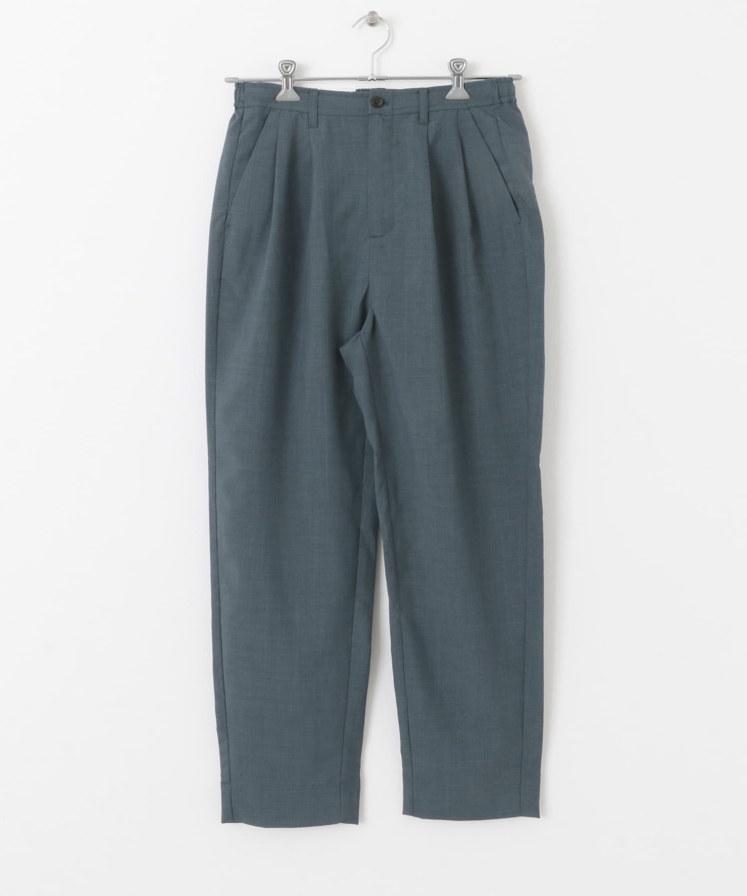 『速乾』クイックドライタックテーパードパンツ BLUE S