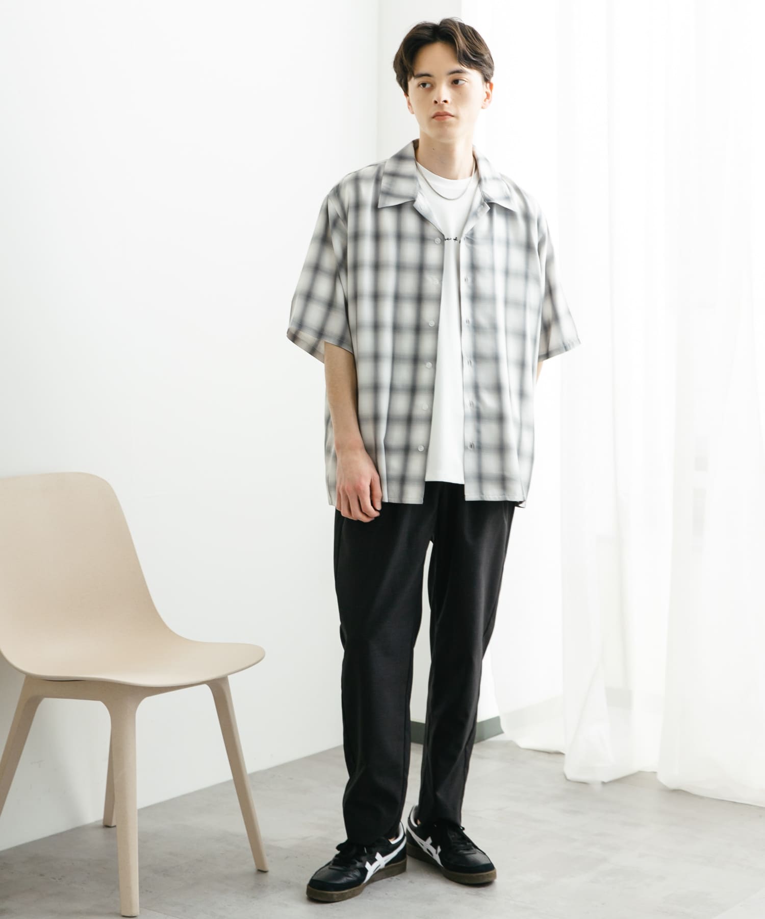 身長：173cm サイズ：L