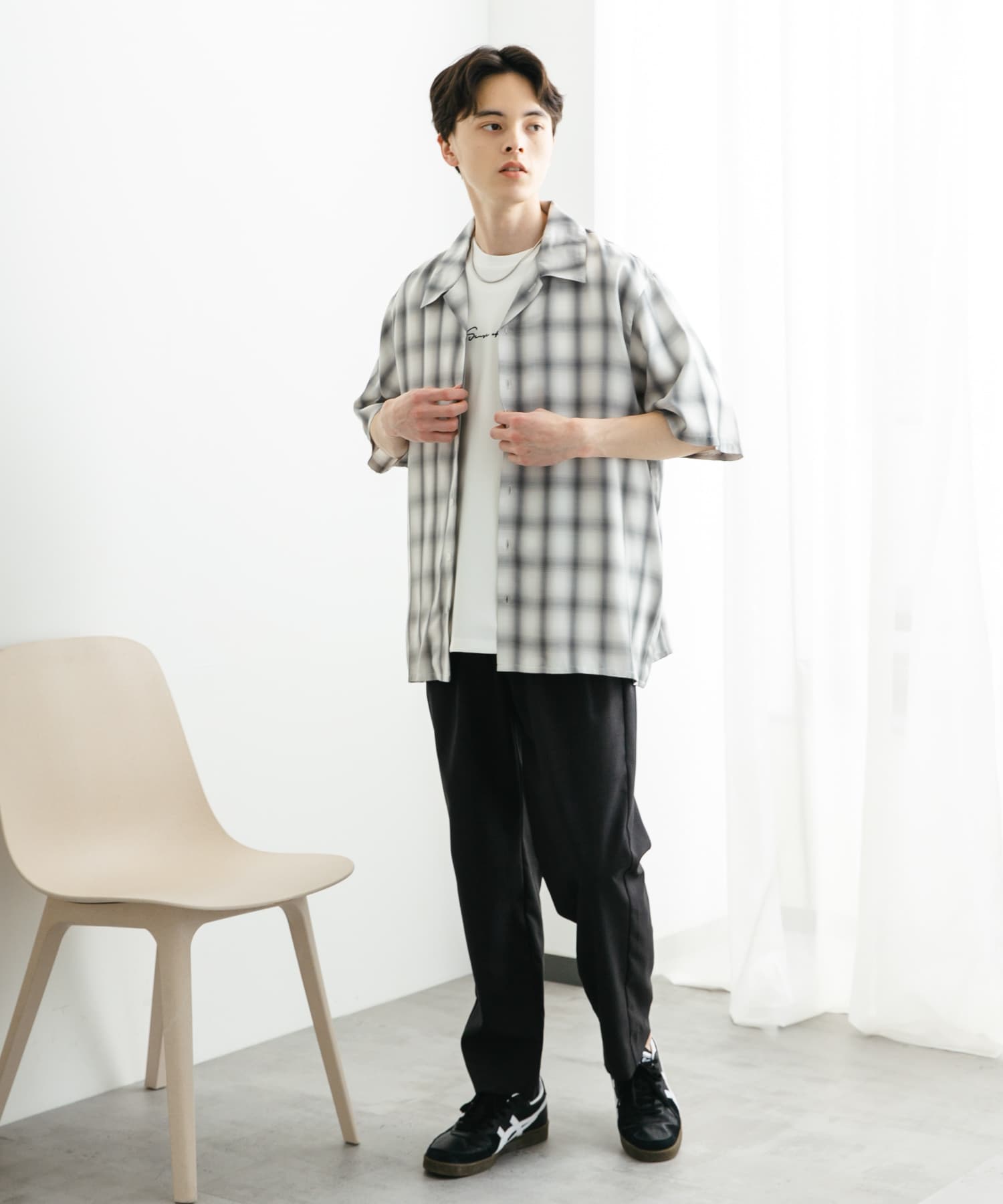 身長：173cm サイズ：L
