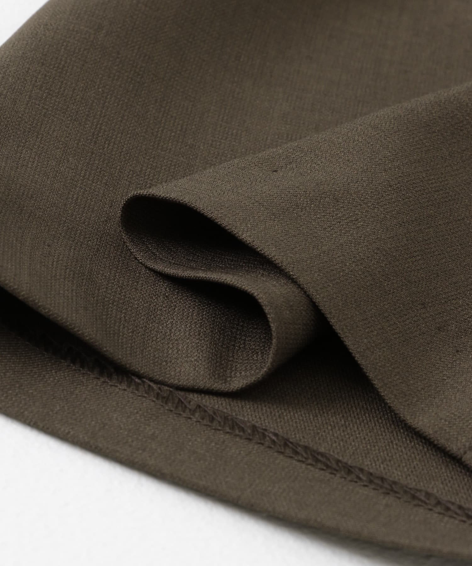 ダブルタックワイドパンツ BROWN S