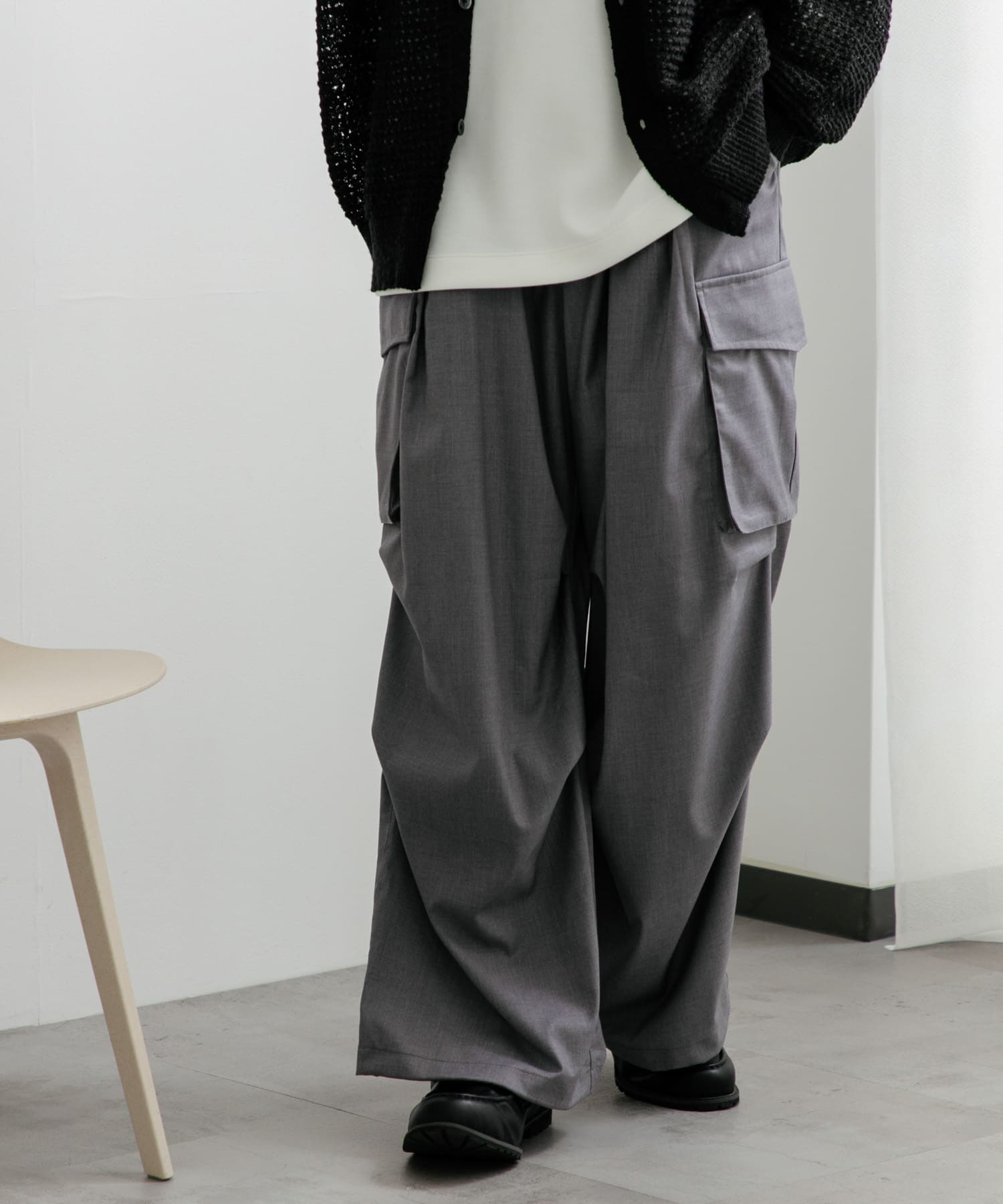 身長：173cm サイズ：L