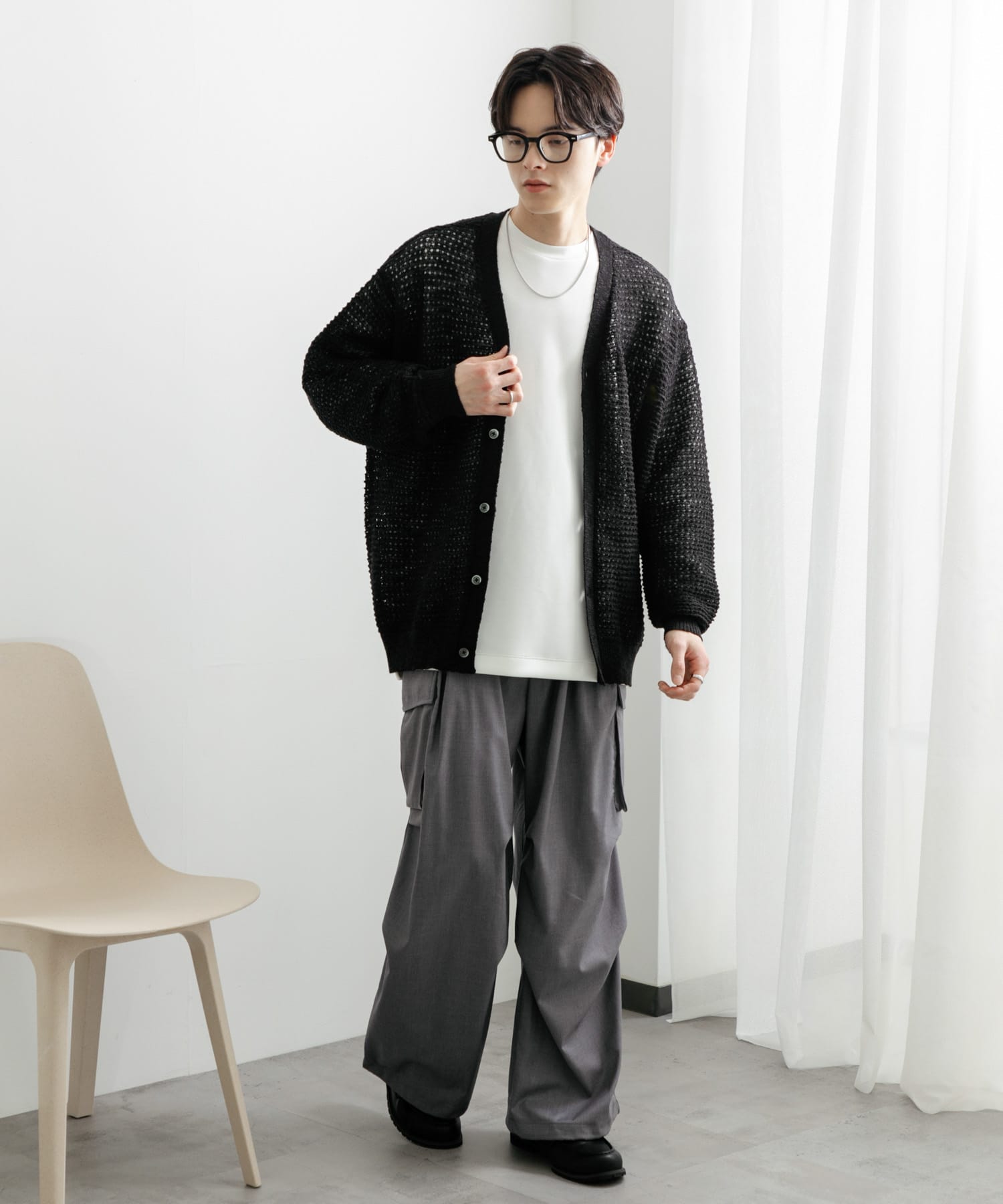 身長：173cm サイズ：L