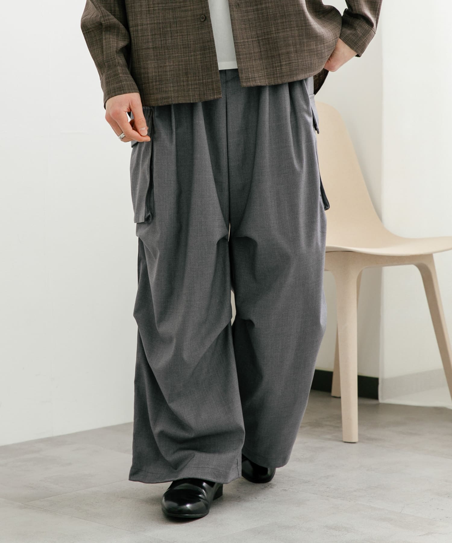 身長：173cm サイズ：L
