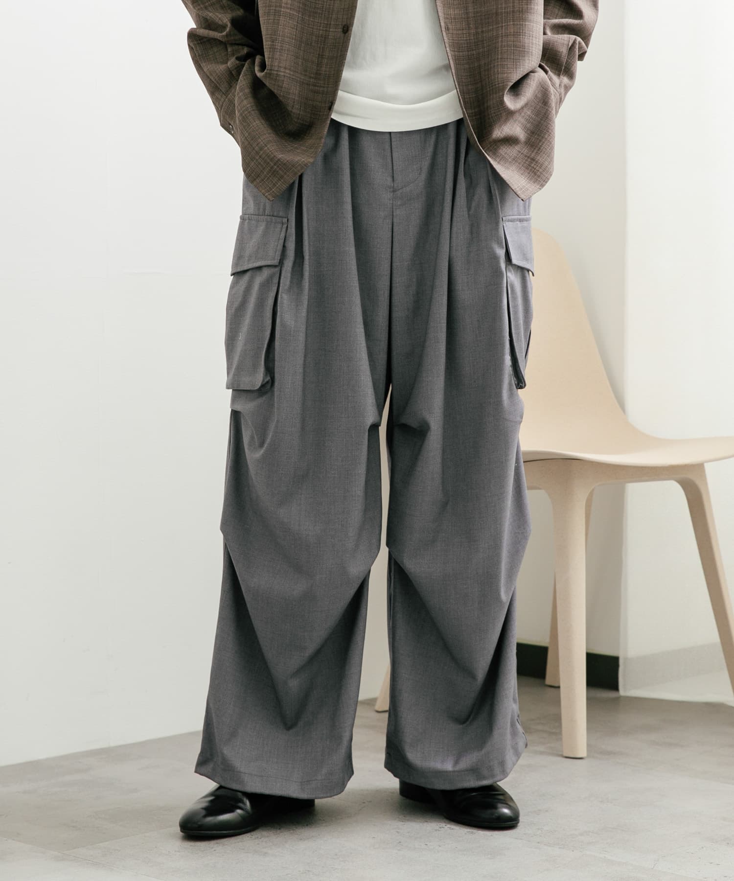 身長：173cm サイズ：L