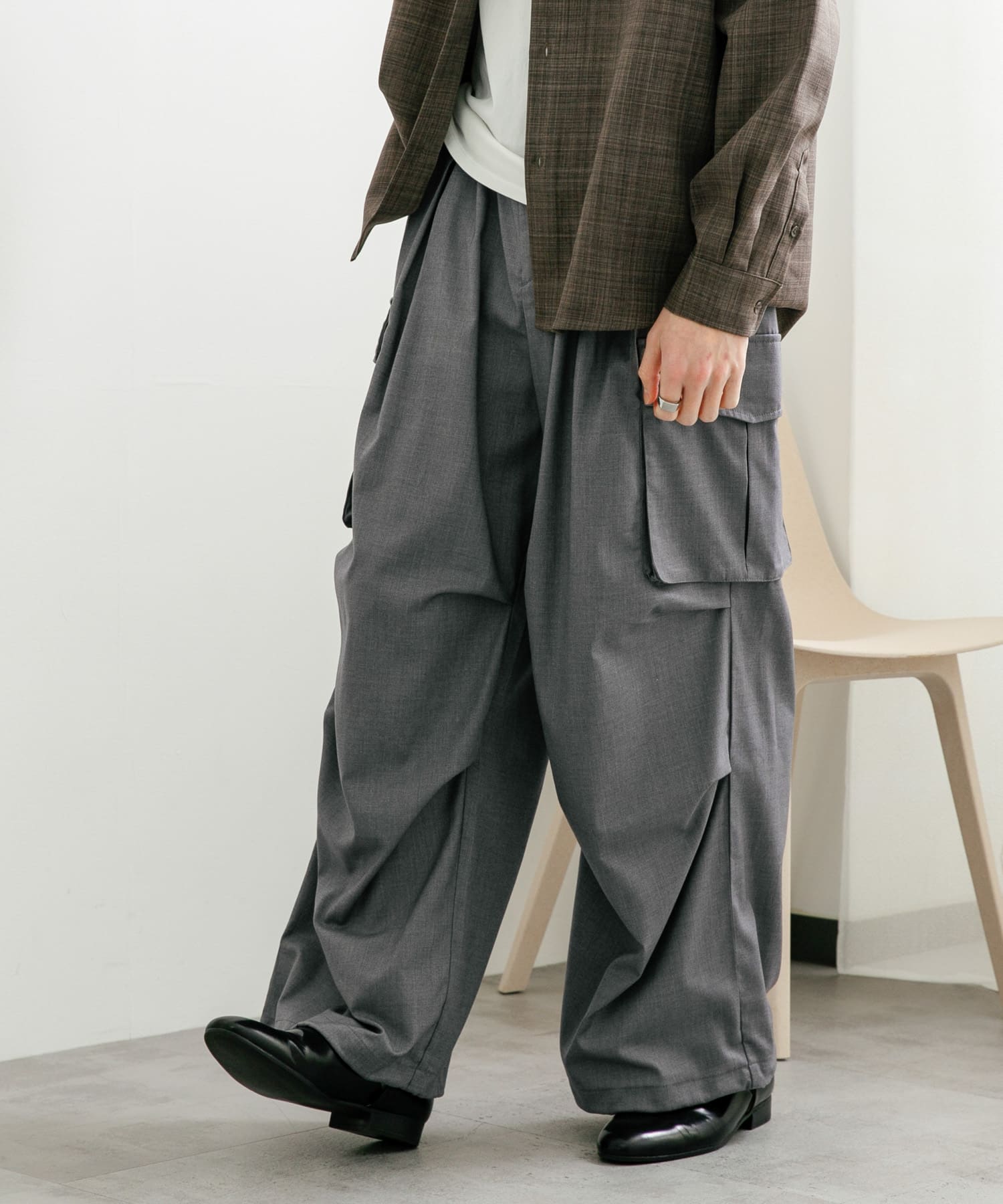 身長：173cm サイズ：L