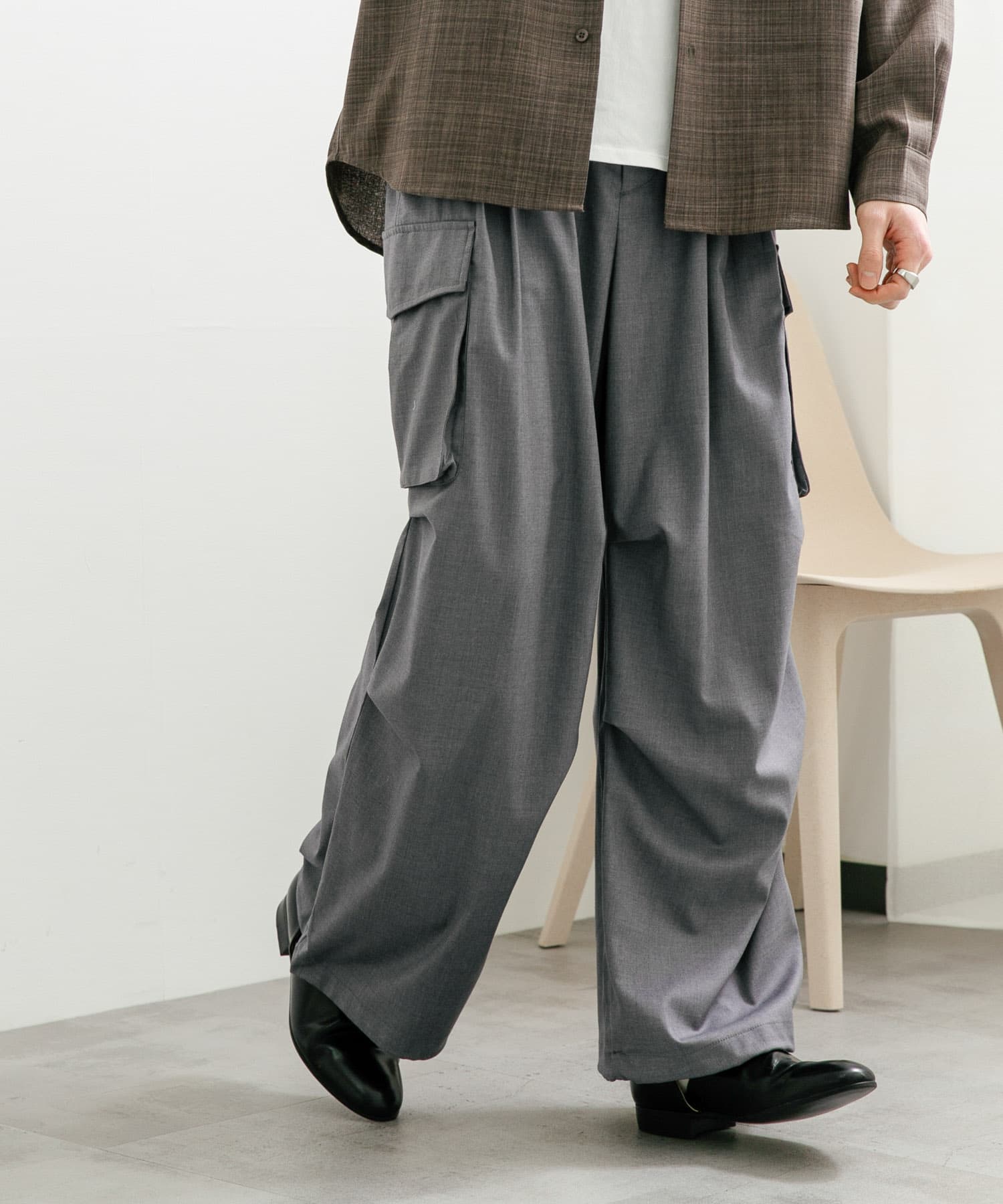 身長：173cm サイズ：L