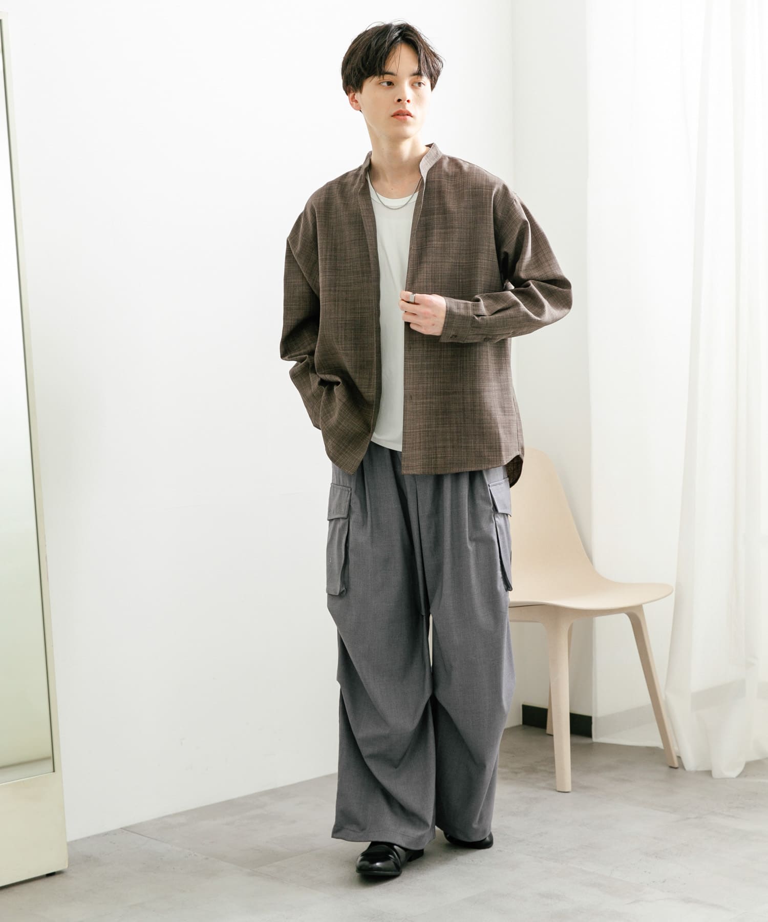 身長：173cm サイズ：L