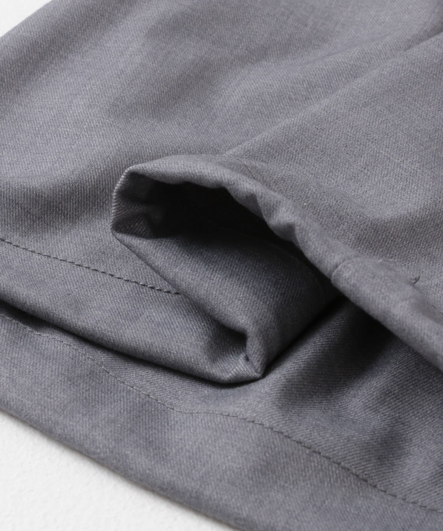 『ユニセックス』ワイドカーゴパンツ GRAY S