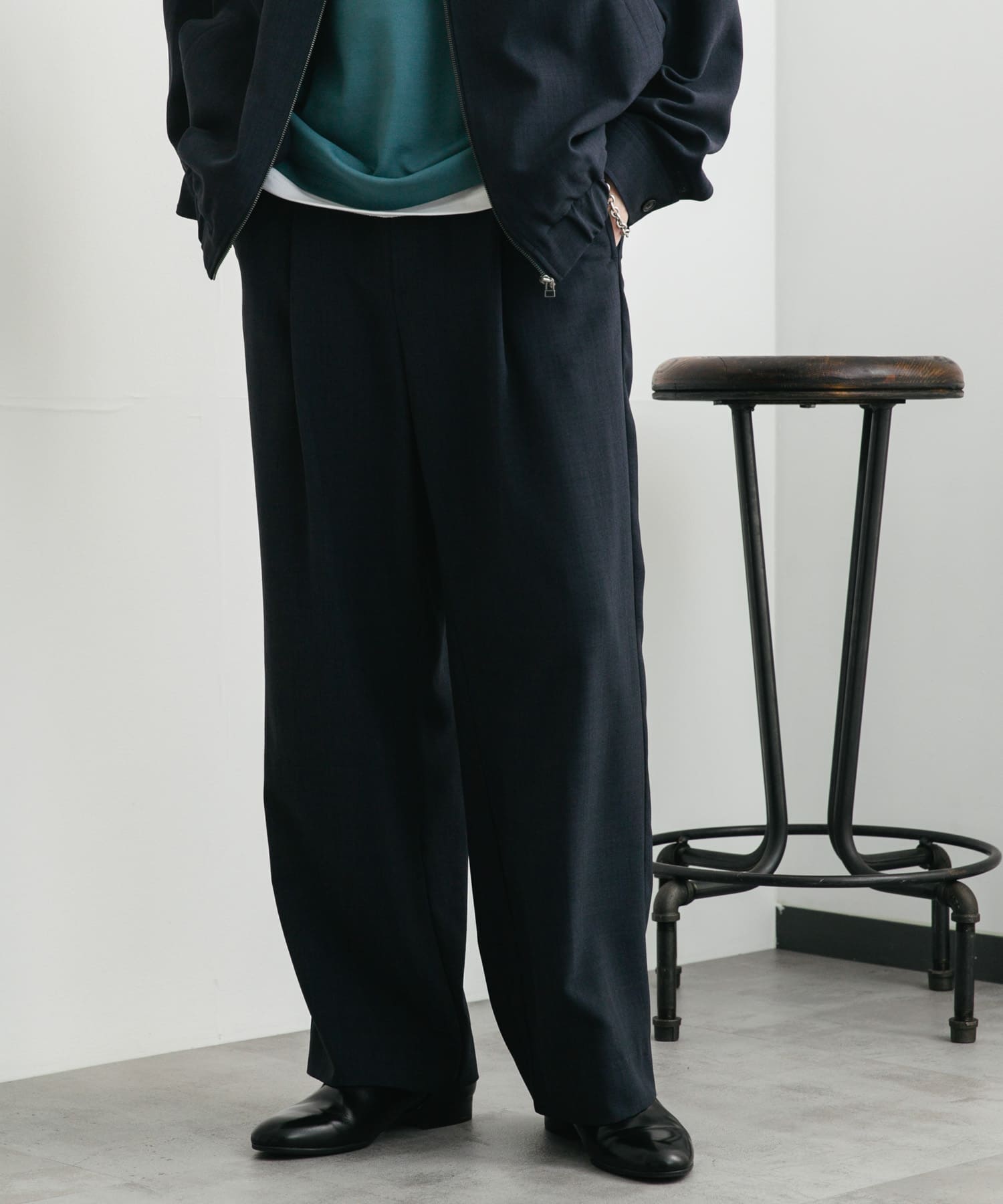 身長：173cm サイズ：L