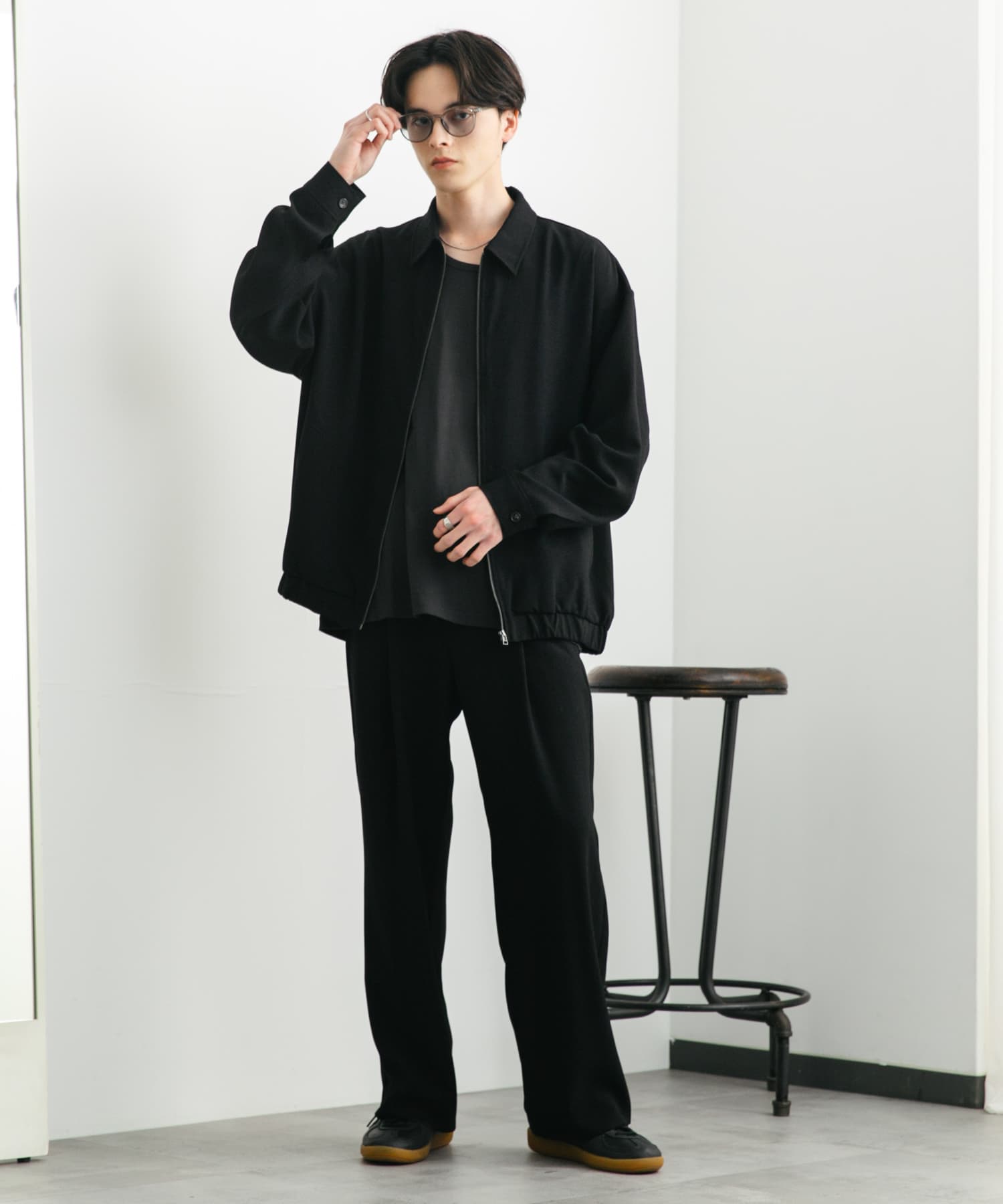 身長：173cm サイズ：L
