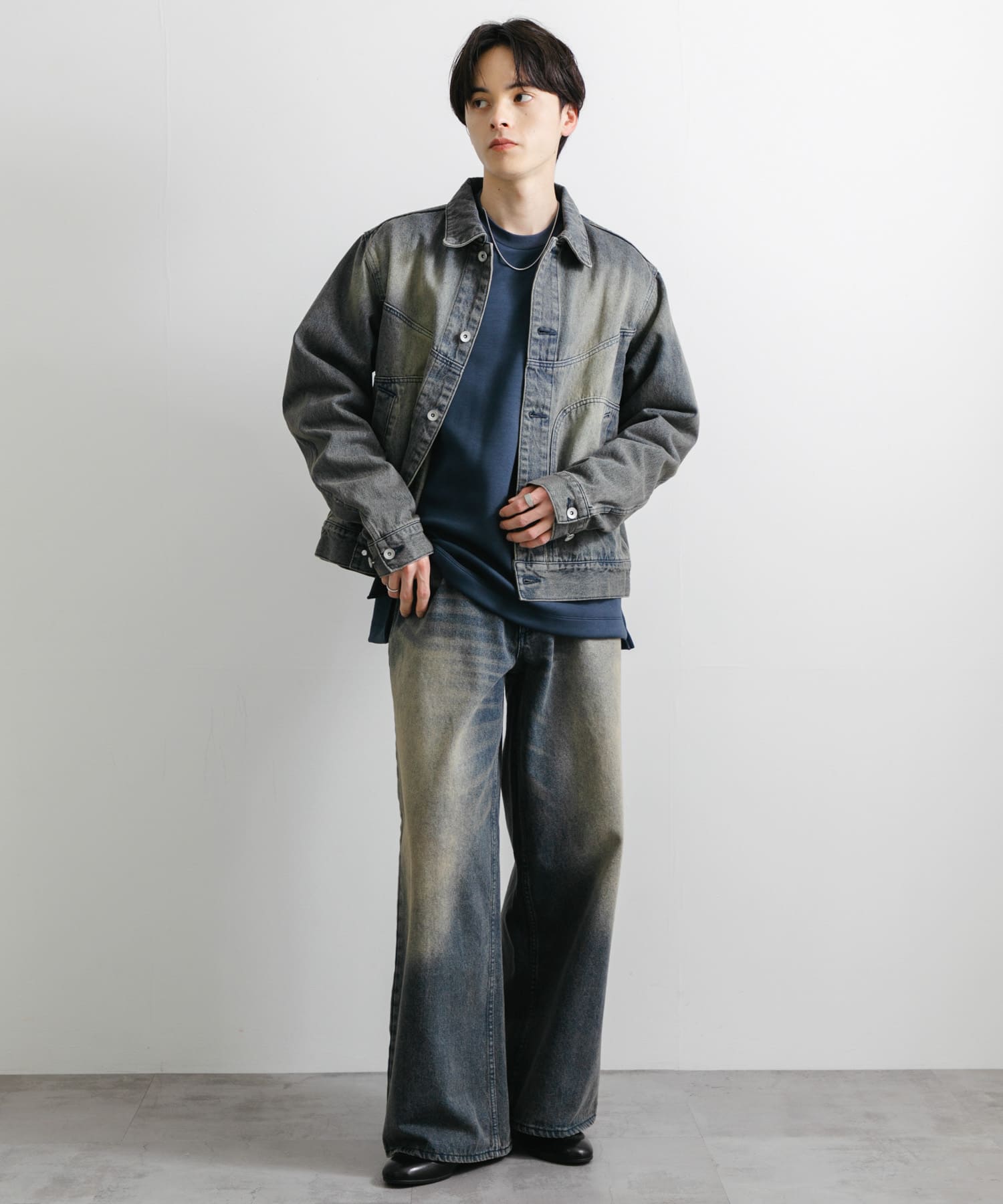 身長：173cm サイズ：L