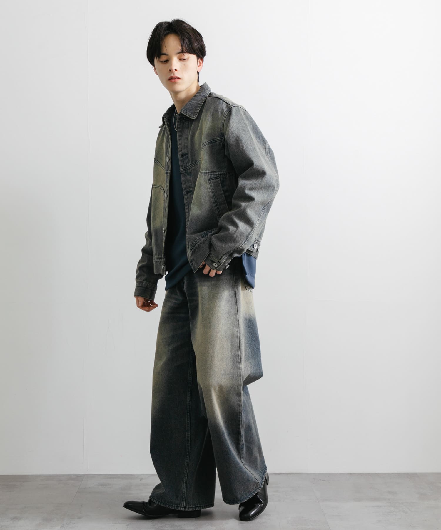 身長：173cm サイズ：L