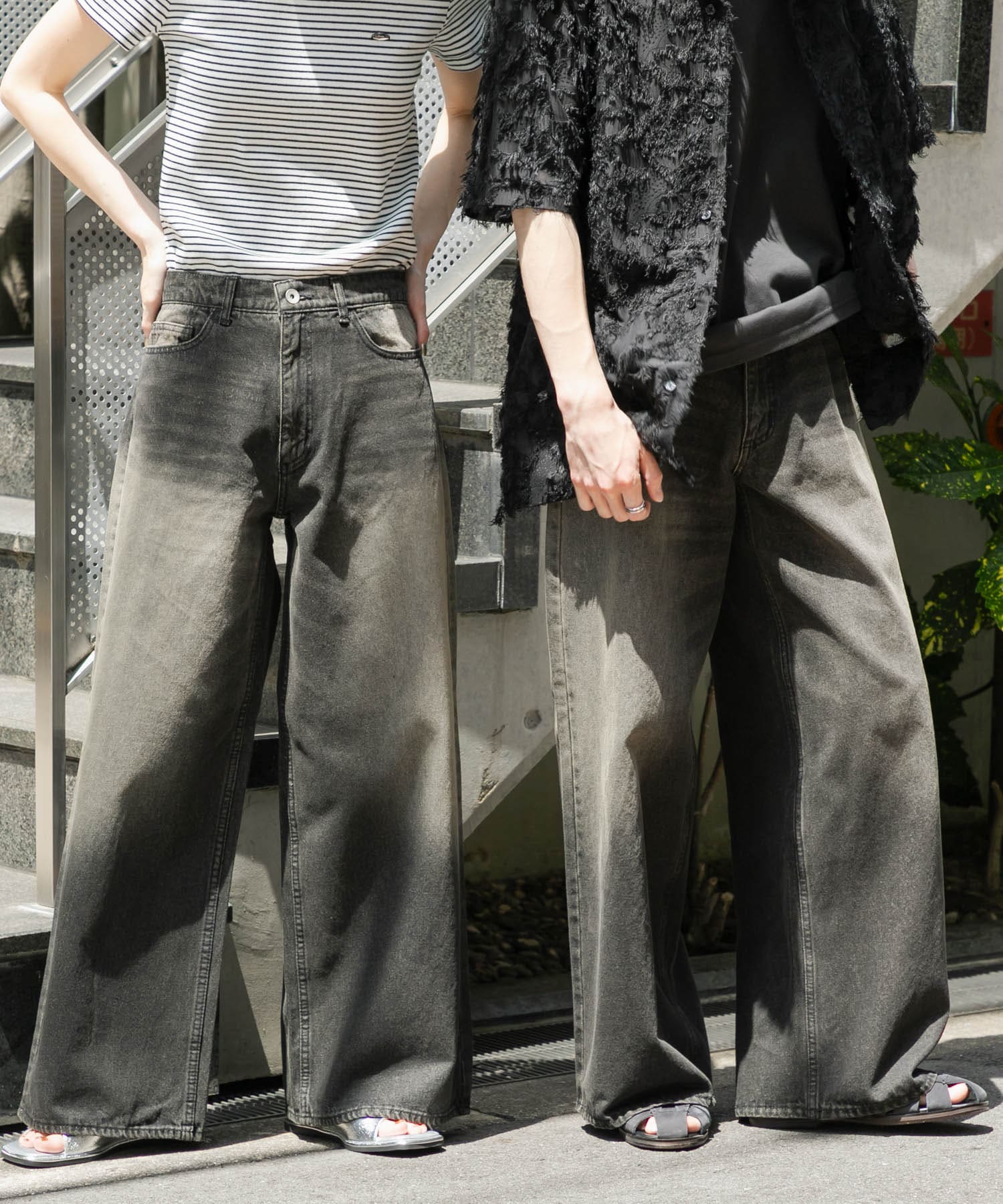身長：169cm サイズ：M, 身長：173cm サイズ：L
