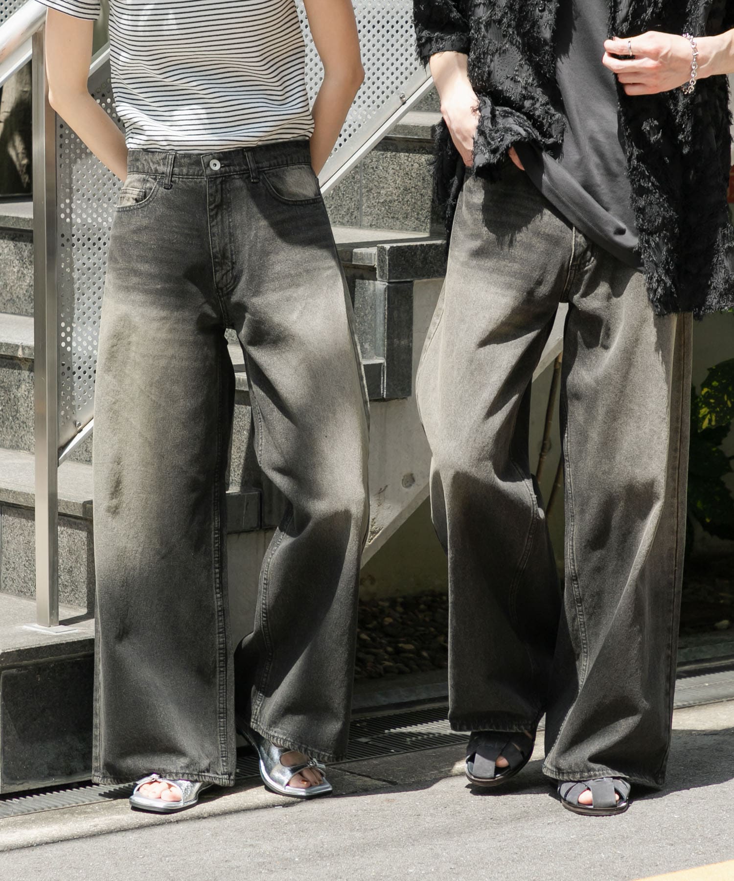 身長：169cm サイズ：M, 身長：173cm サイズ：L