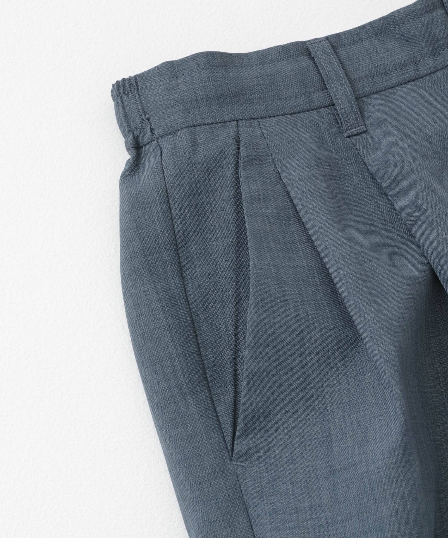 『セットアップ対応』『速乾』クイックドライタックテーパードパンツII BLUE S