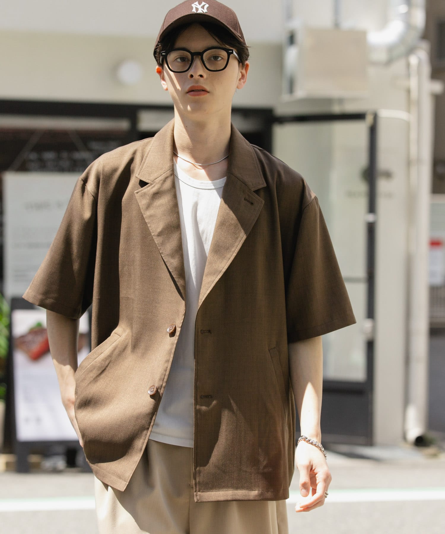 身長：173cm サイズ：L