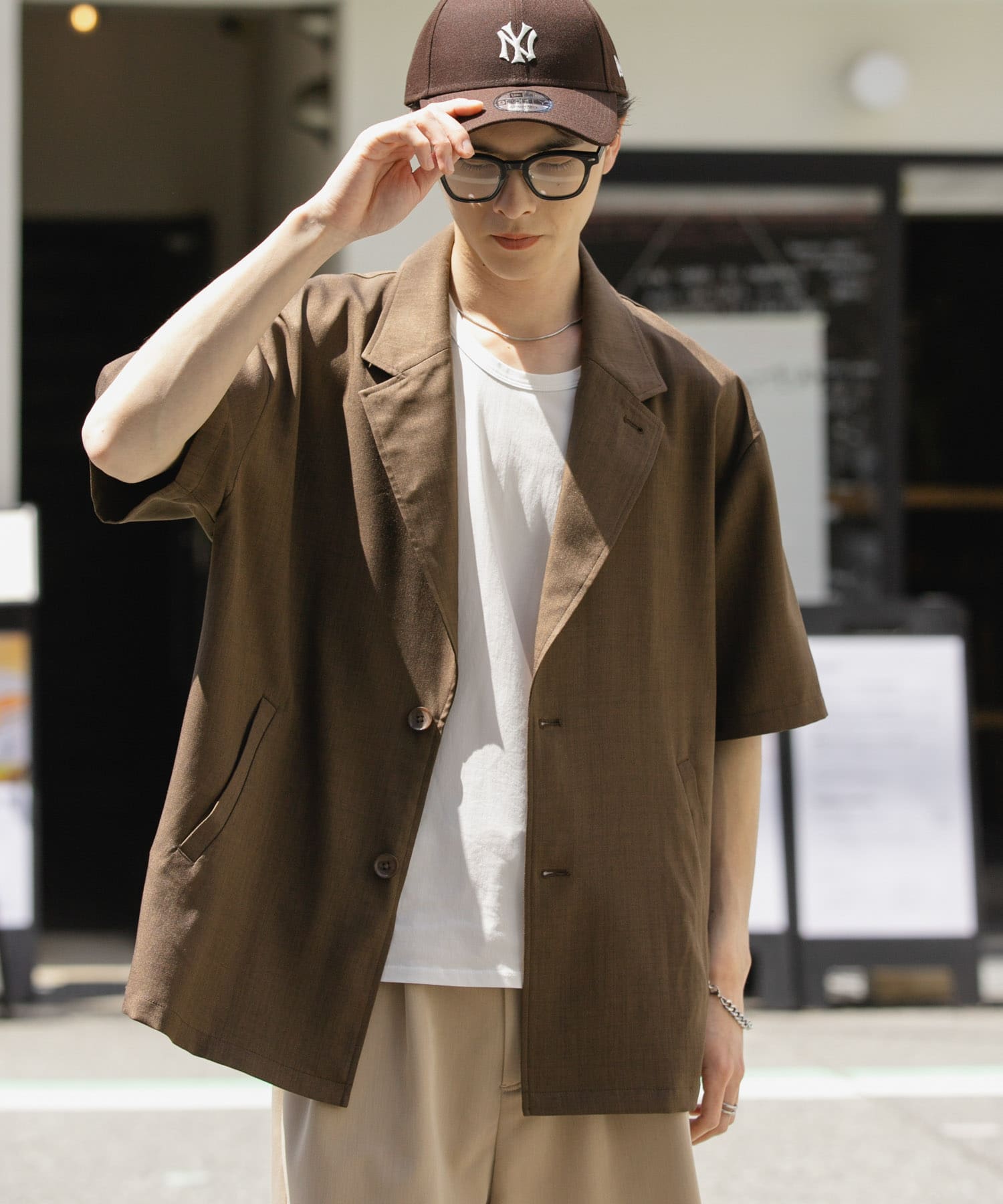 身長：173cm サイズ：L