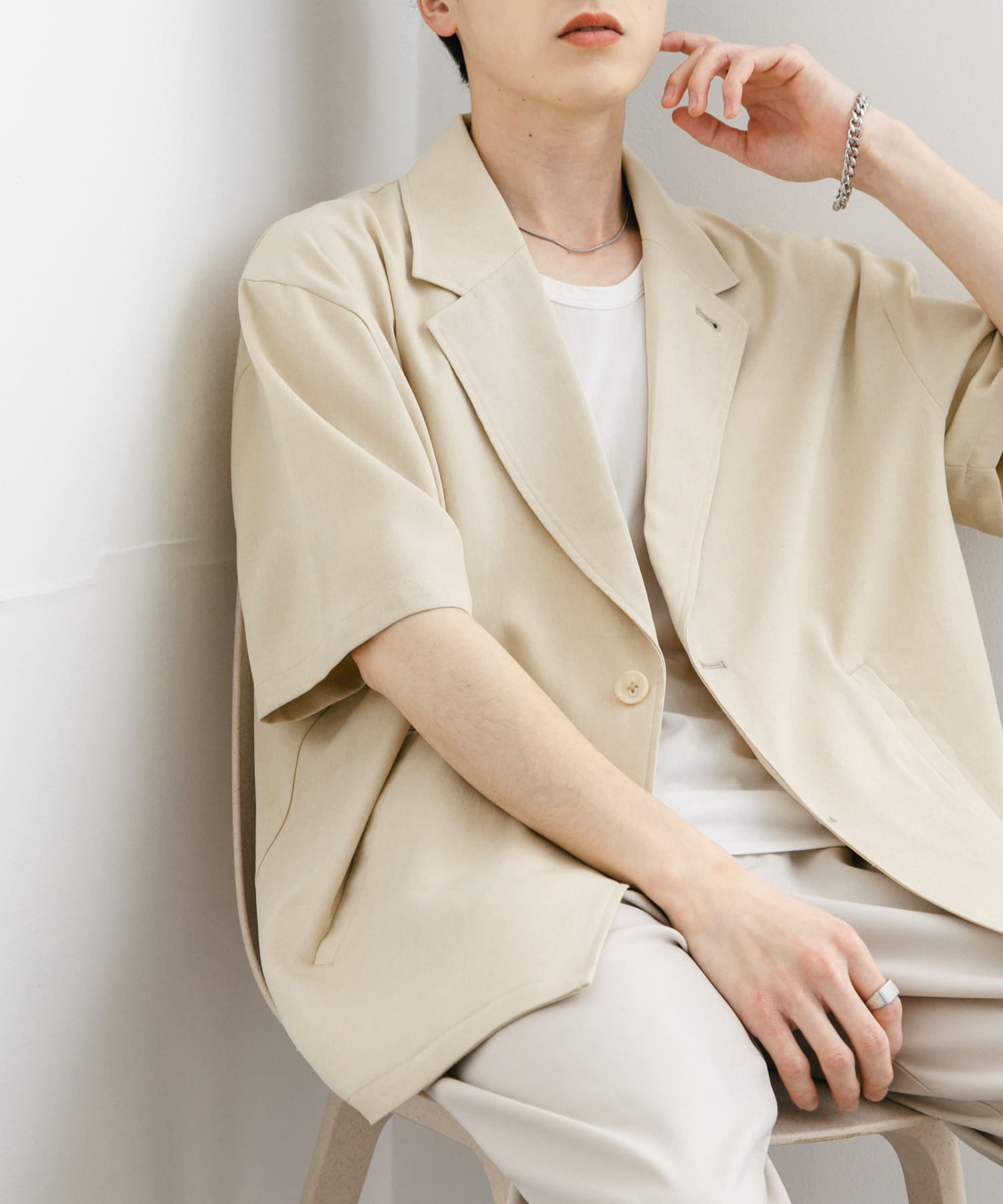 身長：173cm サイズ：L