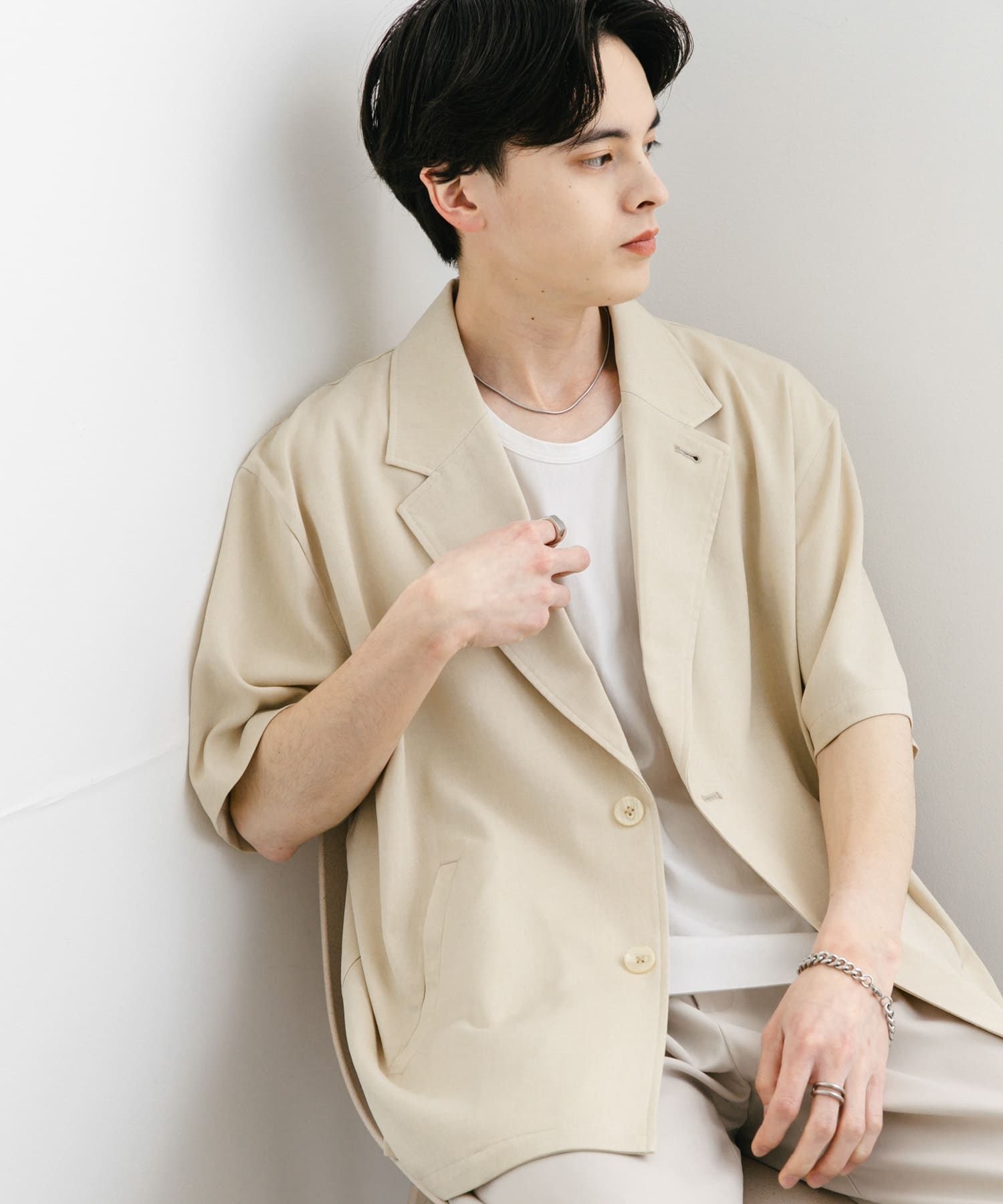 身長：173cm サイズ：L