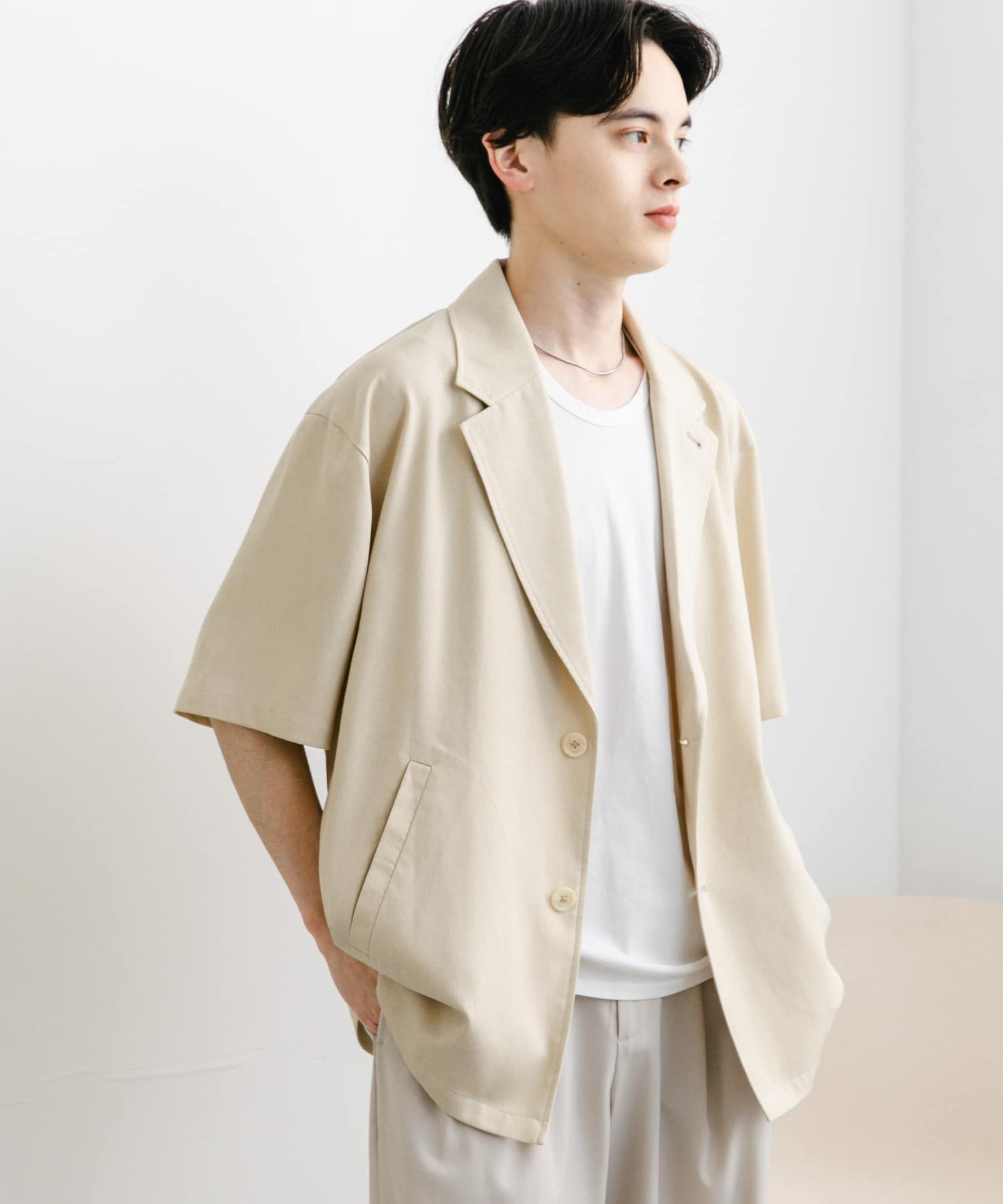 身長：173cm サイズ：L