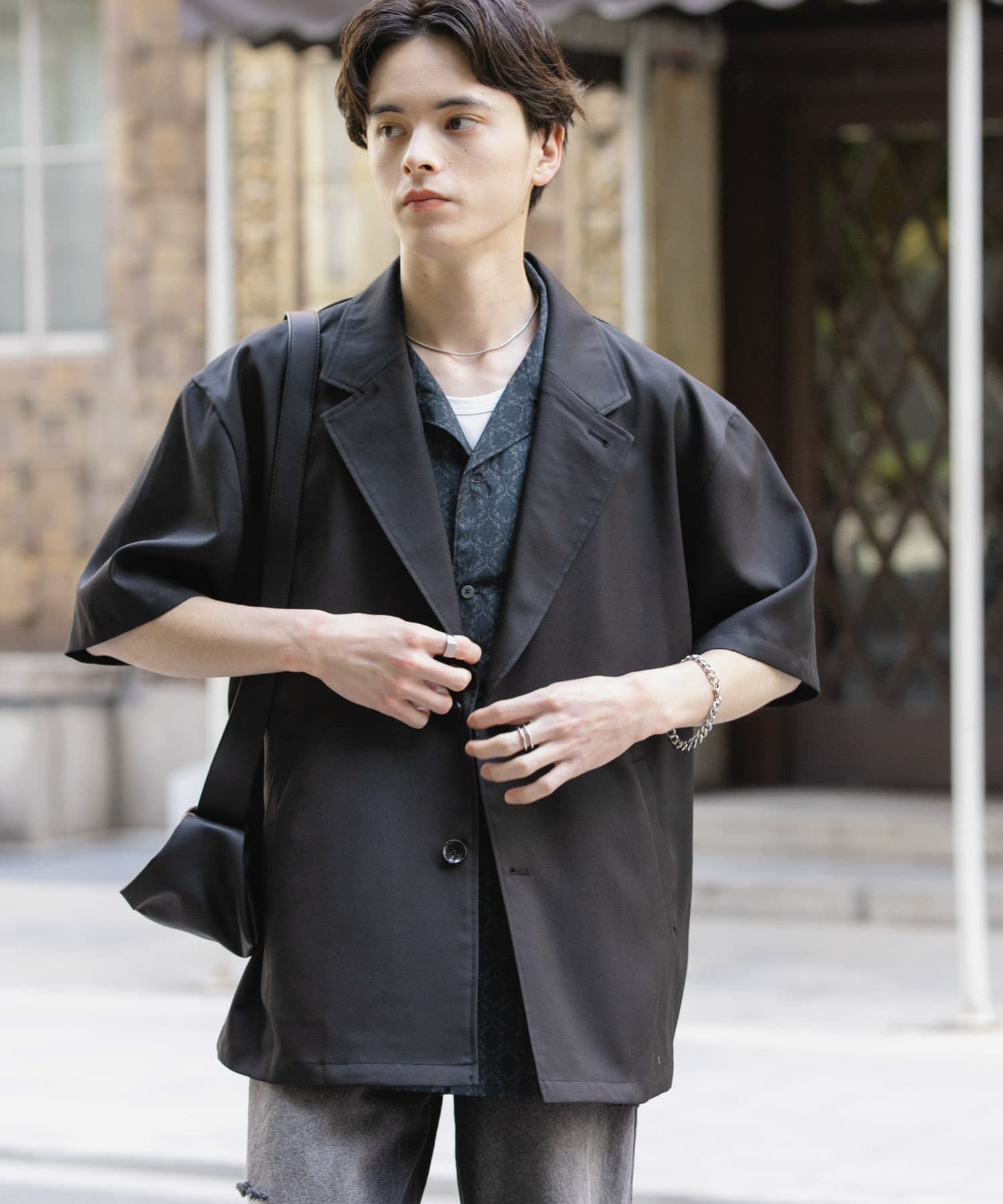 身長：173cm サイズ：L