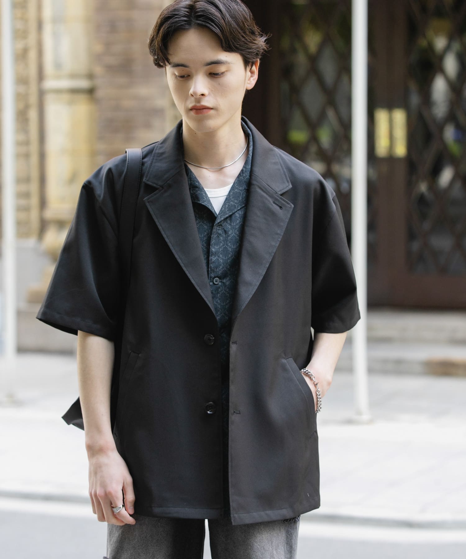 身長：173cm サイズ：L