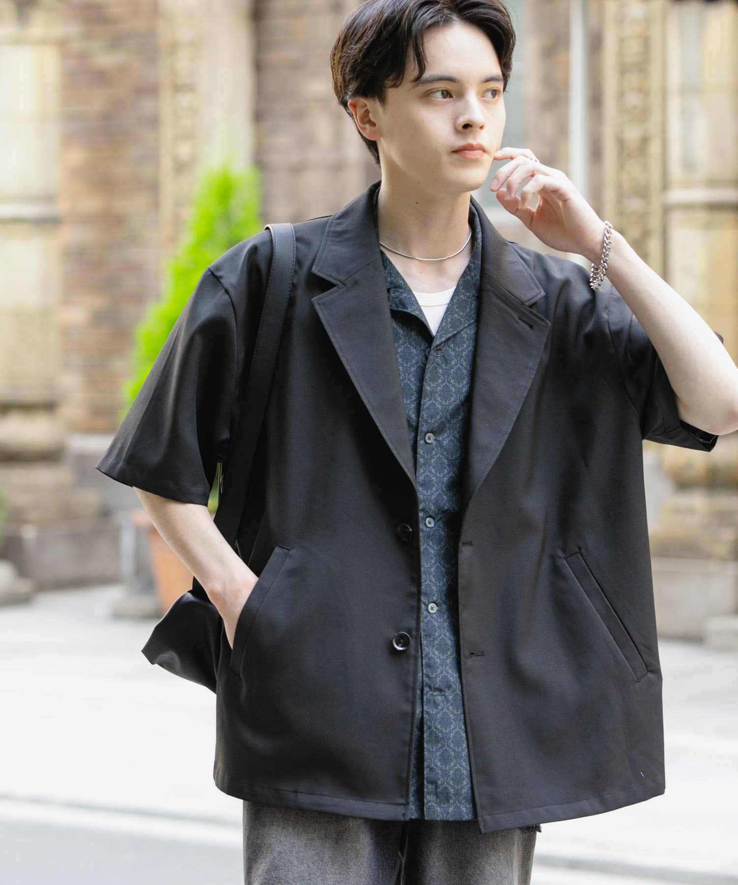 身長：173cm サイズ：L